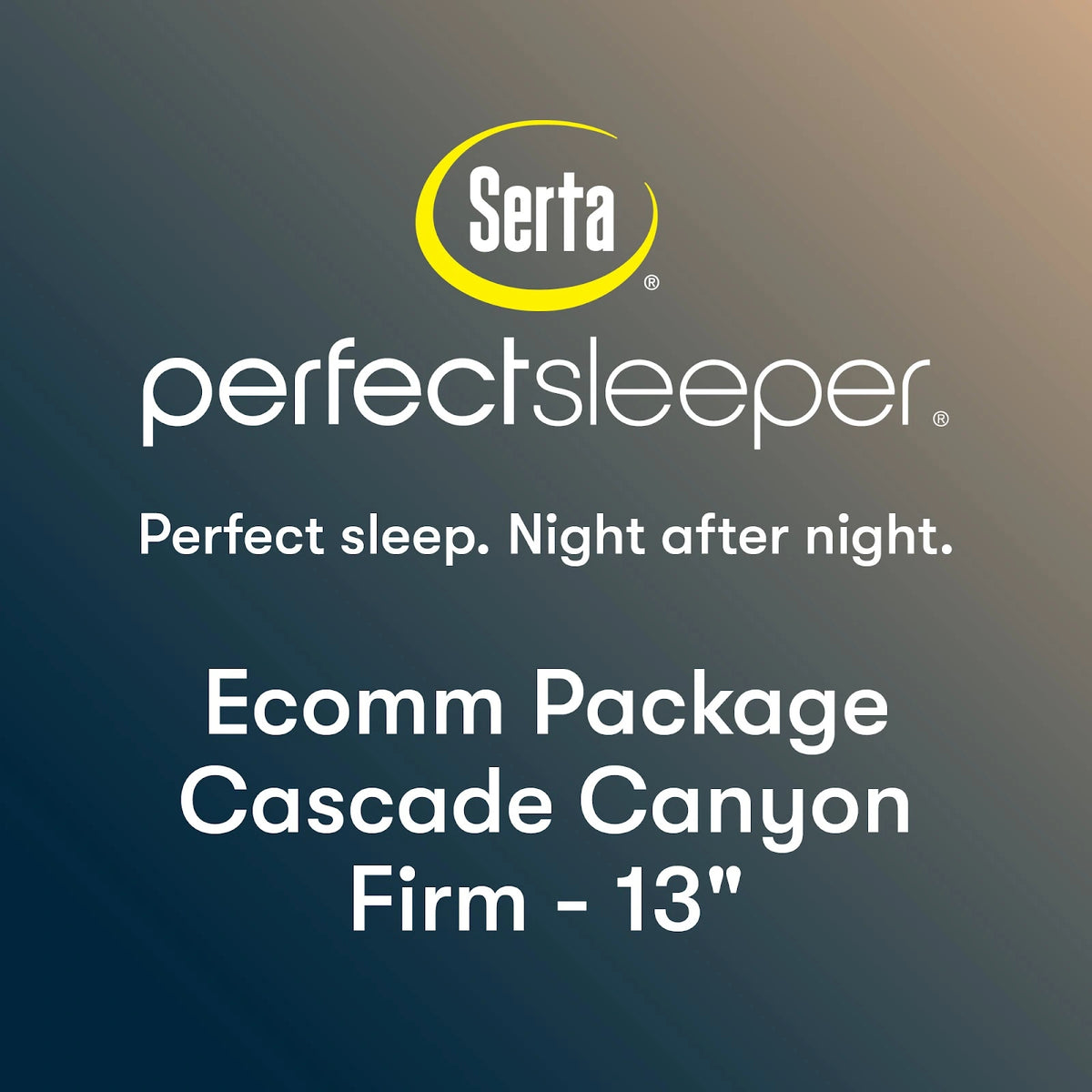 Serta Perfect Sleeper Cascade Canyon Mattress