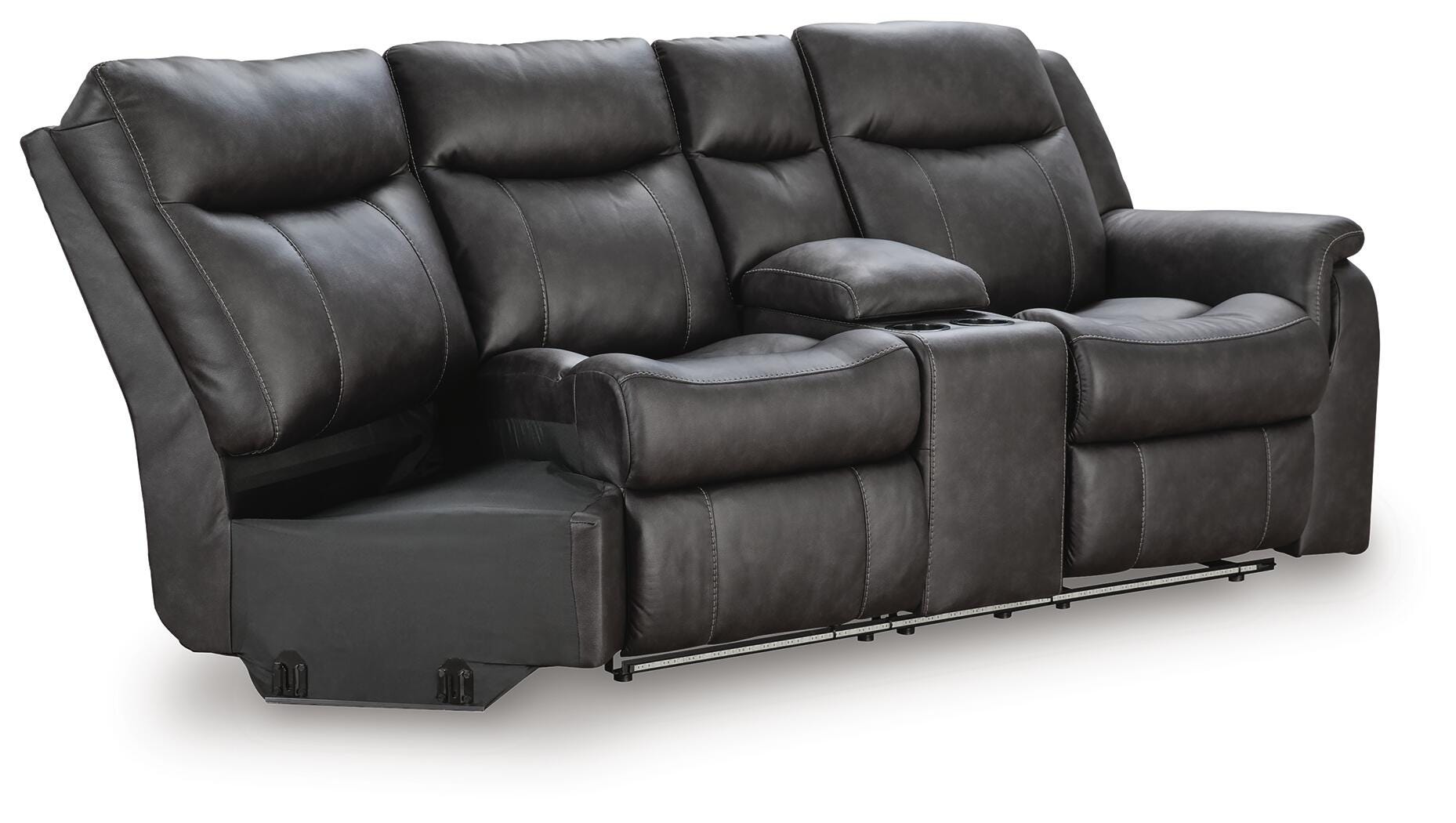 Sultan Meadow Reclining Sectional - Luxury Home Furniture (MI)