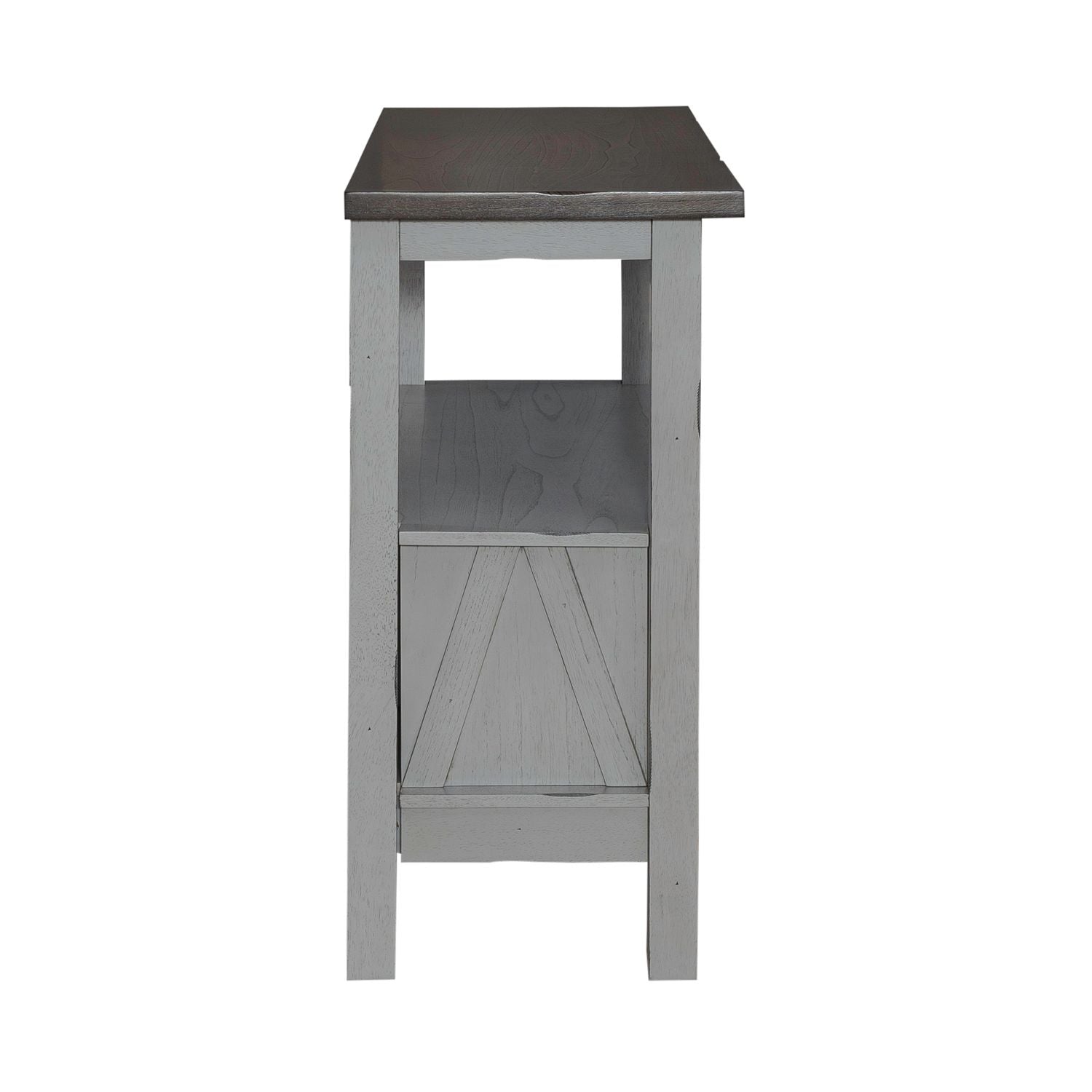 Newport Server in Smokey Grey - Luxury Home Furniture (MI)