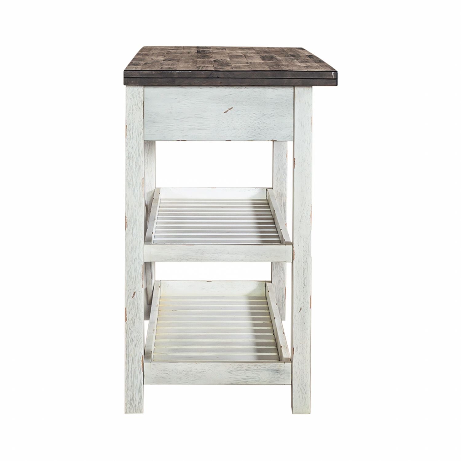 Farmhouse Server in White/Oak image
