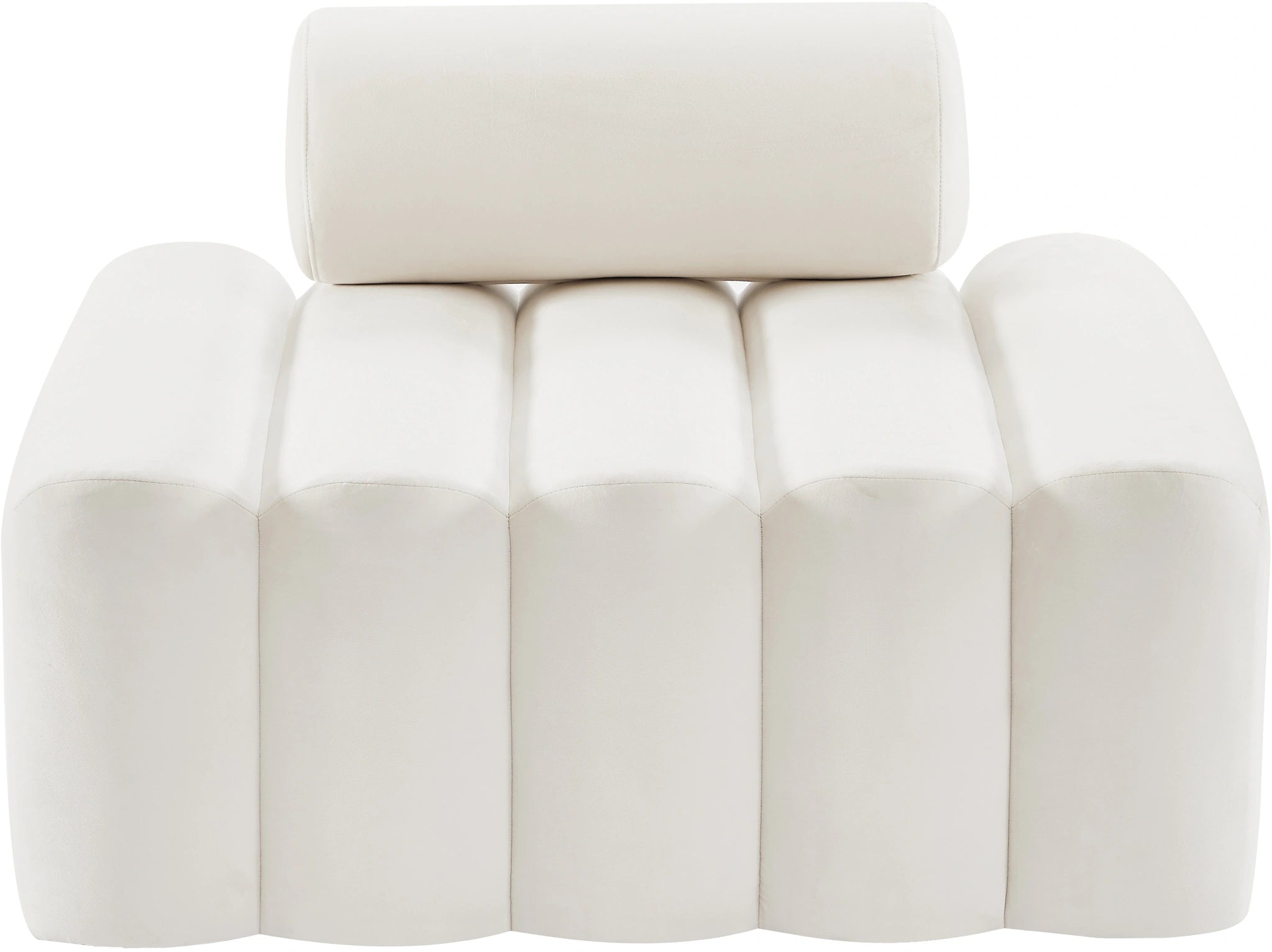 Melody Cream Velvet Chair