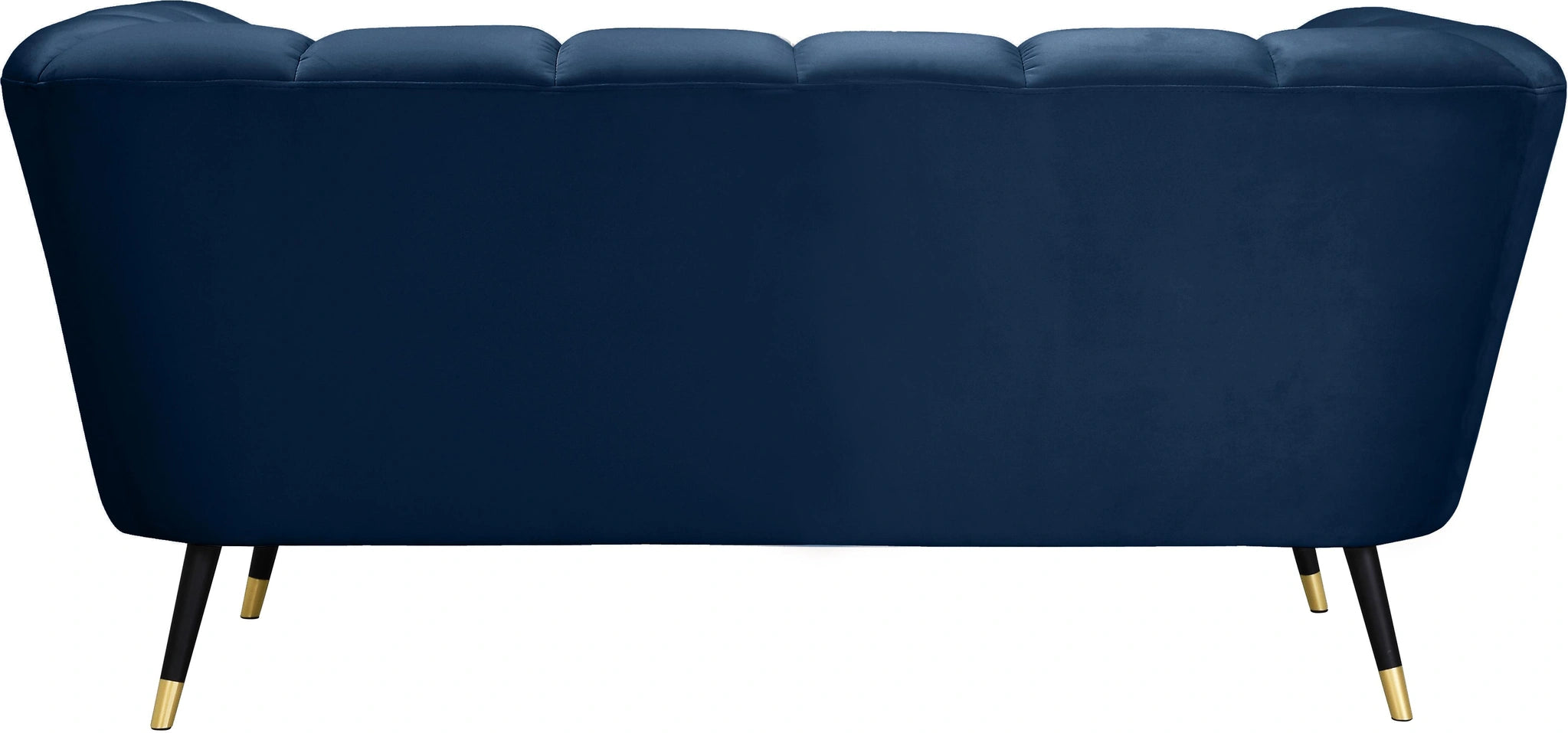 Beaumont Navy Velvet Loveseat
