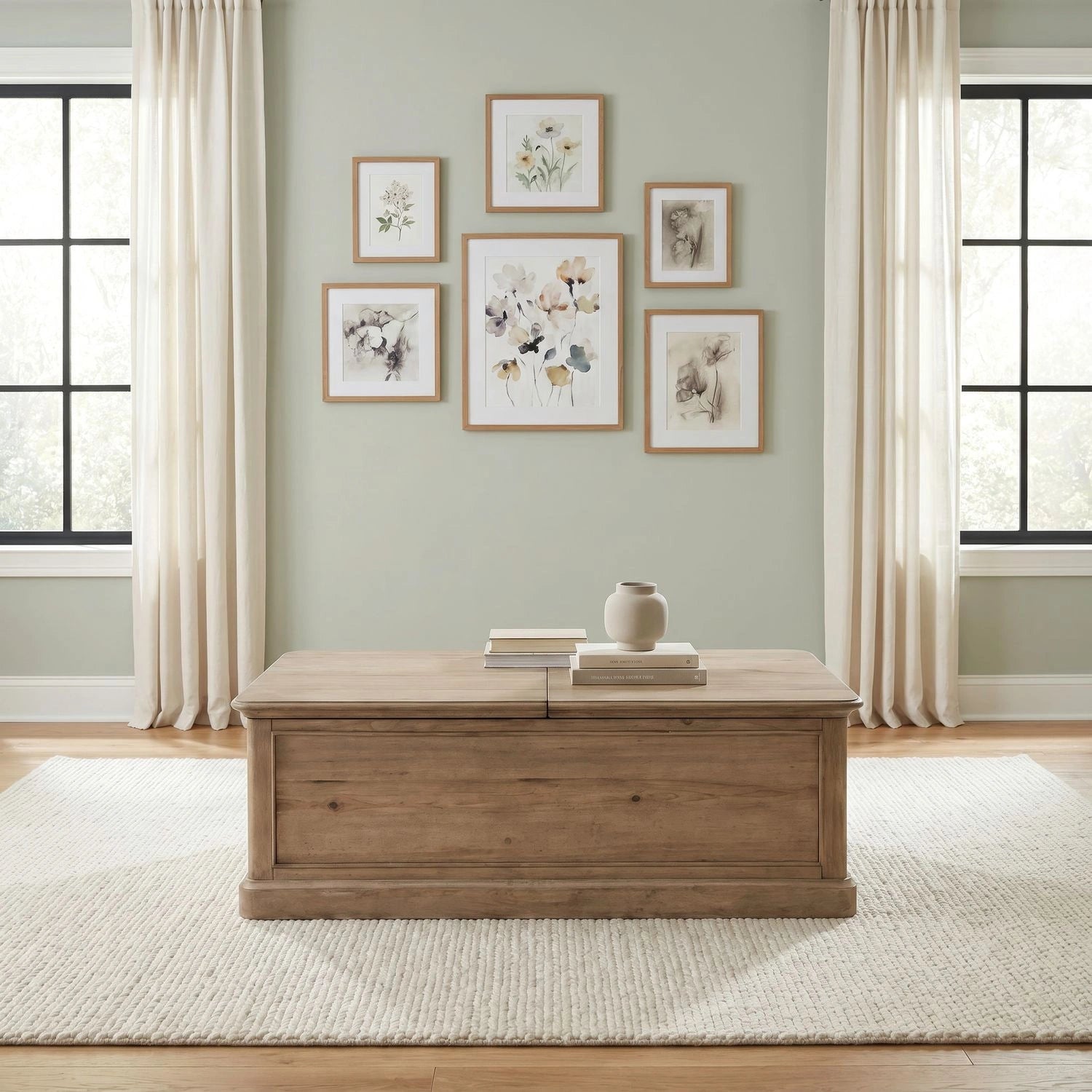 Hickory Grove Storage Cocktail Table image