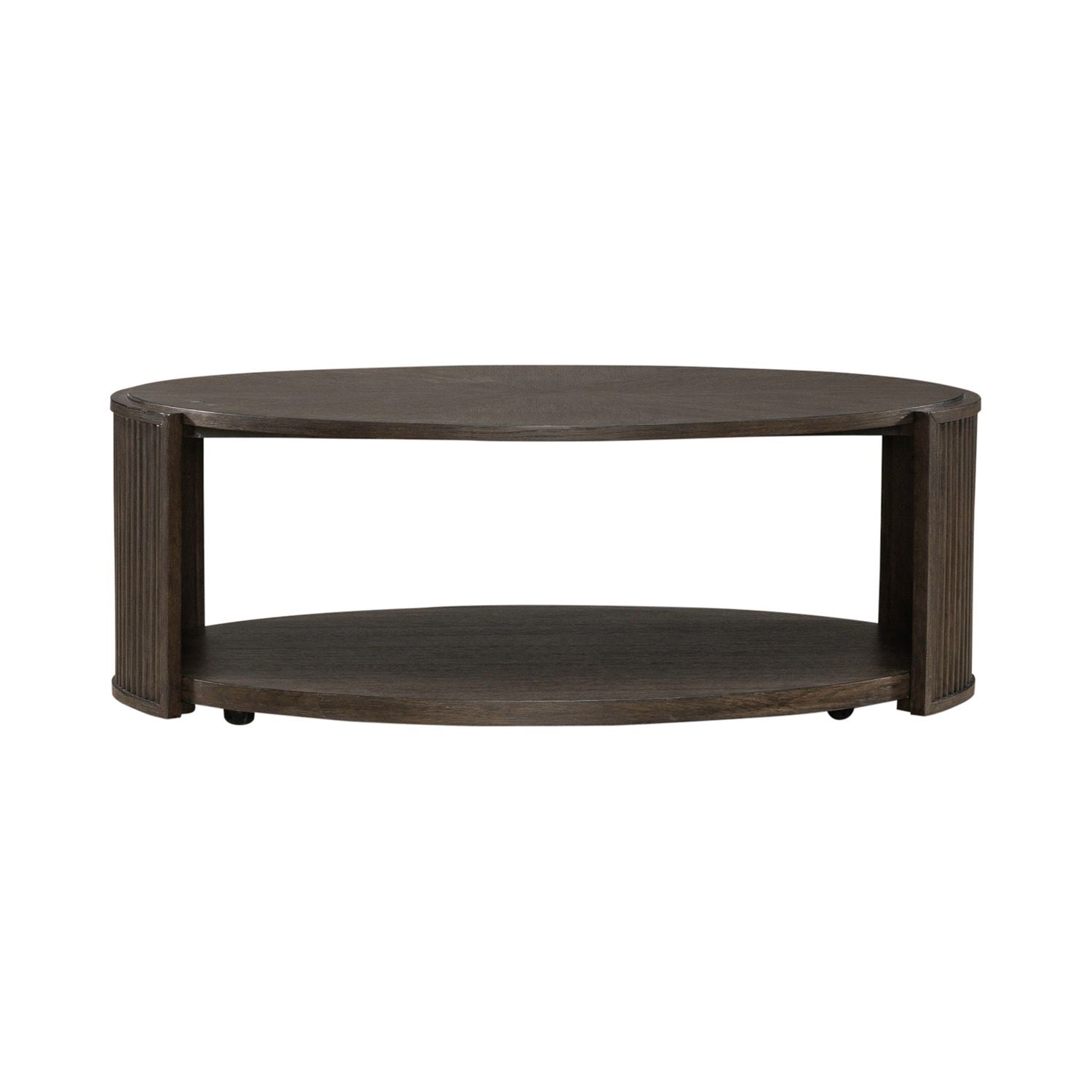 City View Oval Cocktail Table in Coffee Bean - Luxury Home Furniture (MI)