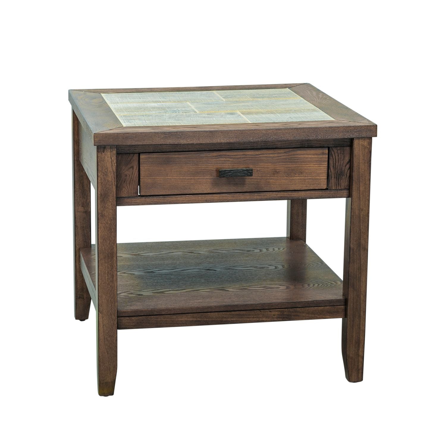 Mesa Valley End Table in Tobacco - Luxury Home Furniture (MI)