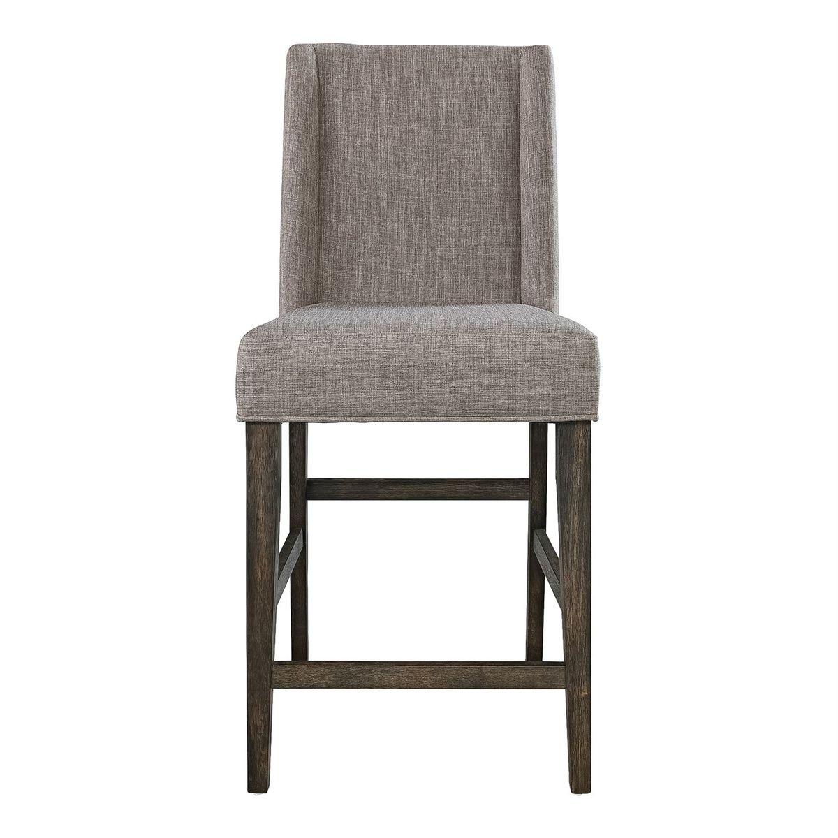Liberty Furniture Double Bridge Upholstered Counter Chair (RTA) in Dark Chestnut (Set of 2)