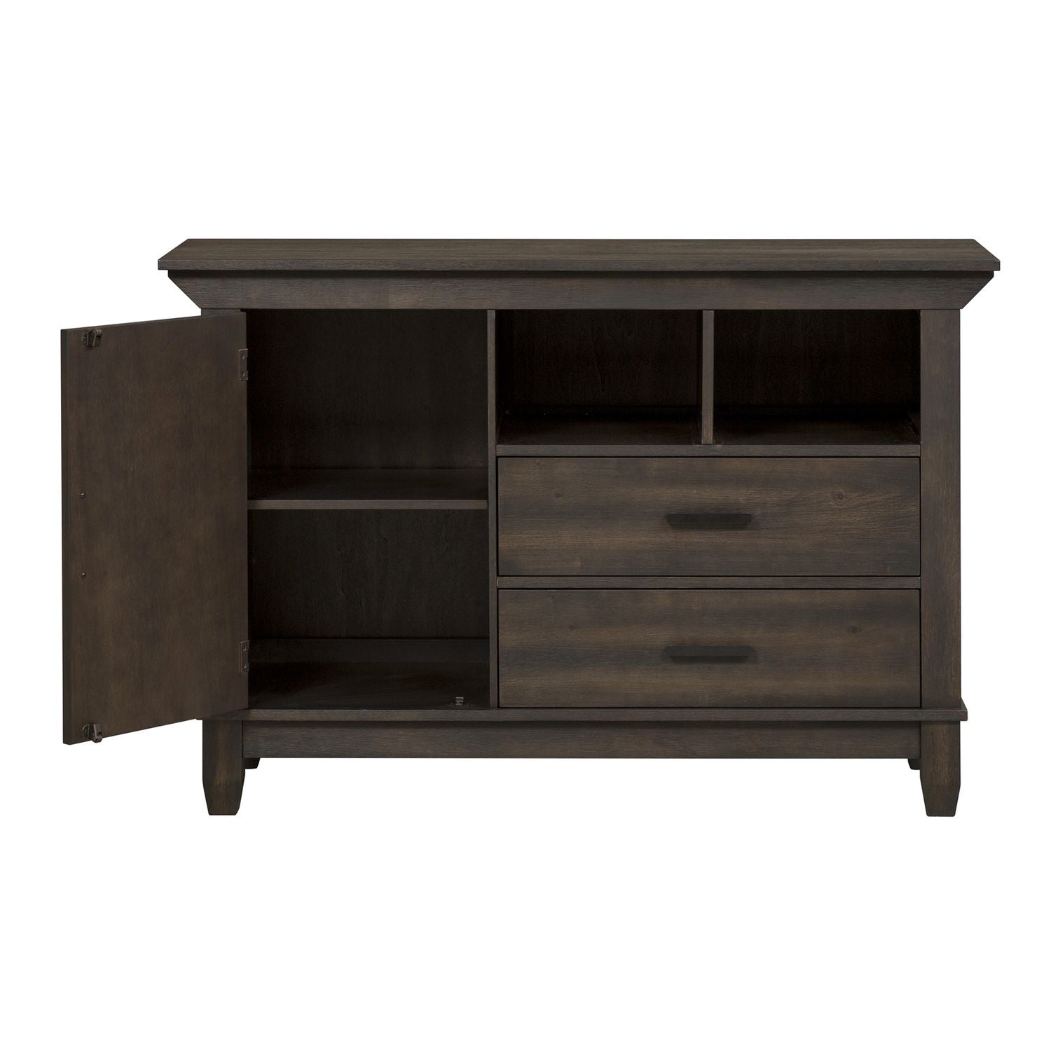 Double Bridge Sideboard in Dark Chestnut - Luxury Home Furniture (MI)