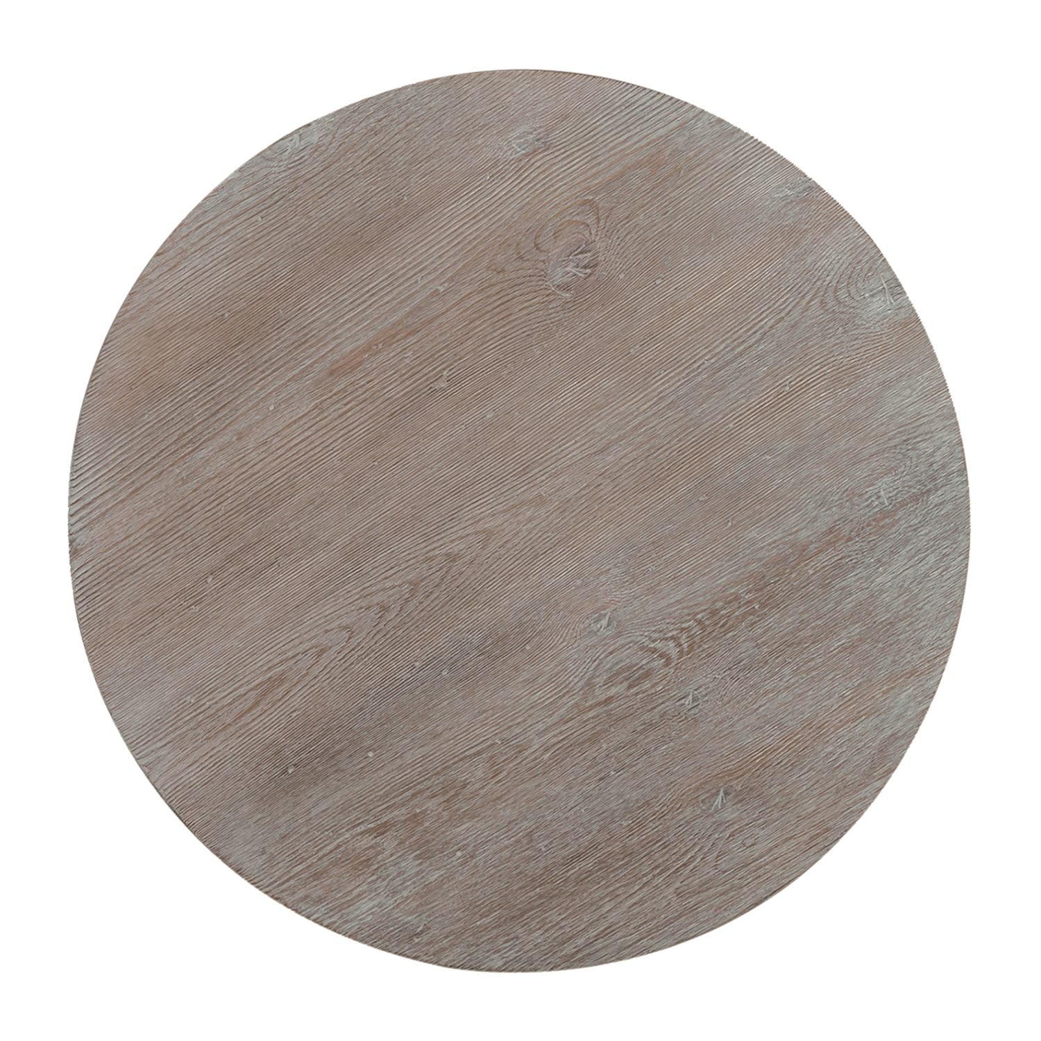 Greystone Mill End Table in Stone White - Luxury Home Furniture (MI)