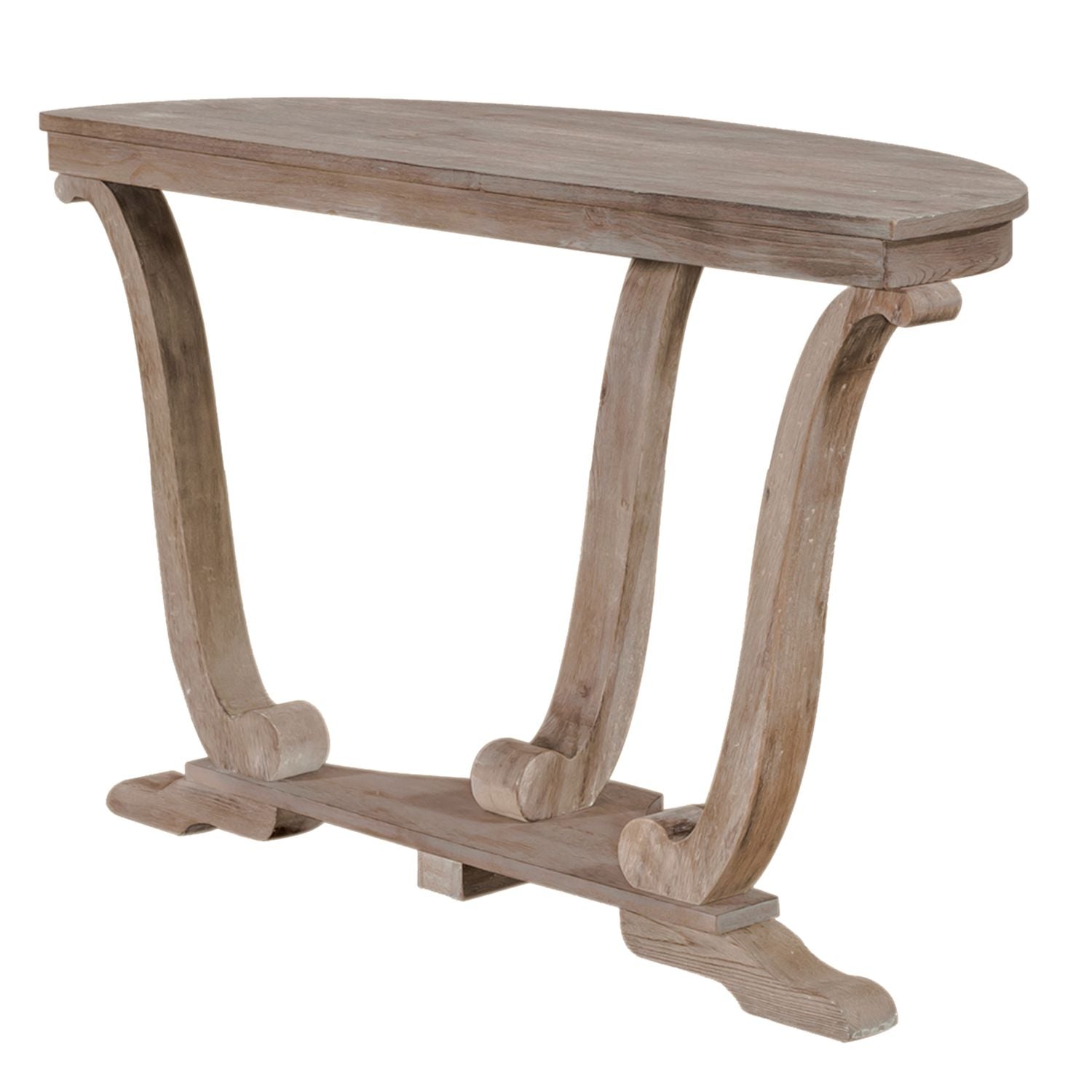 Greystone Mill Sofa Table in Stone White - Luxury Home Furniture (MI)