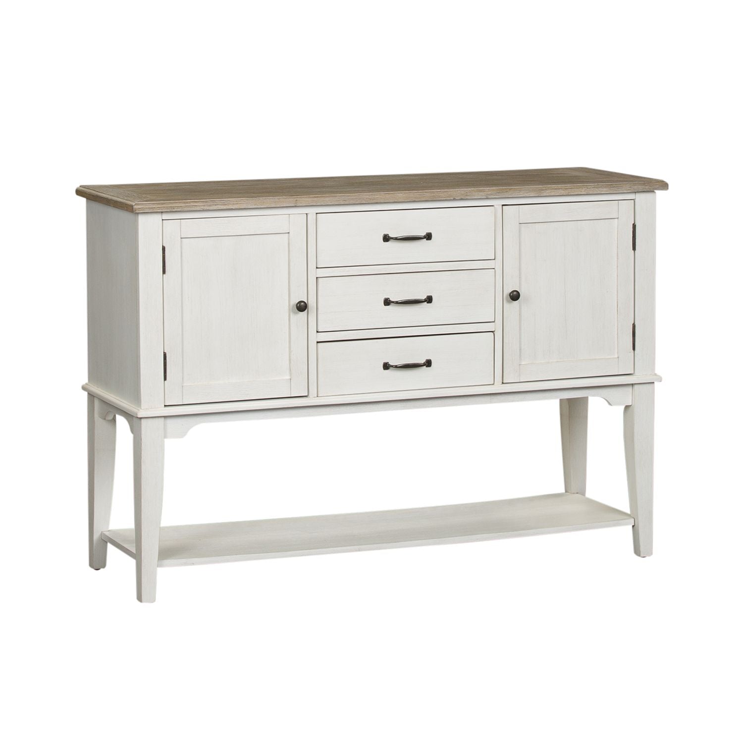 Summerville Server in White - Luxury Home Furniture (MI)