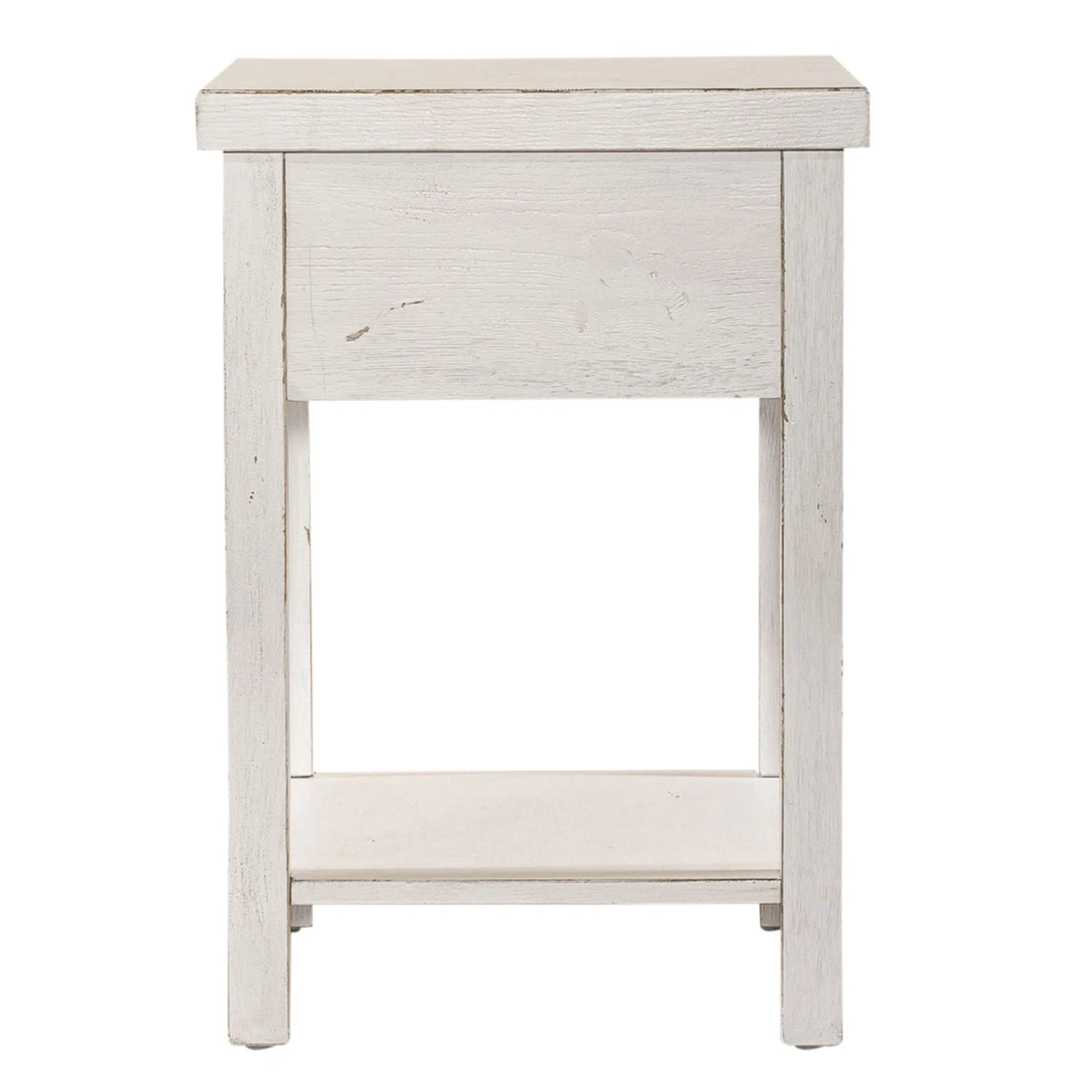 Modern Farmhouse Drawer Chair Side Table image
