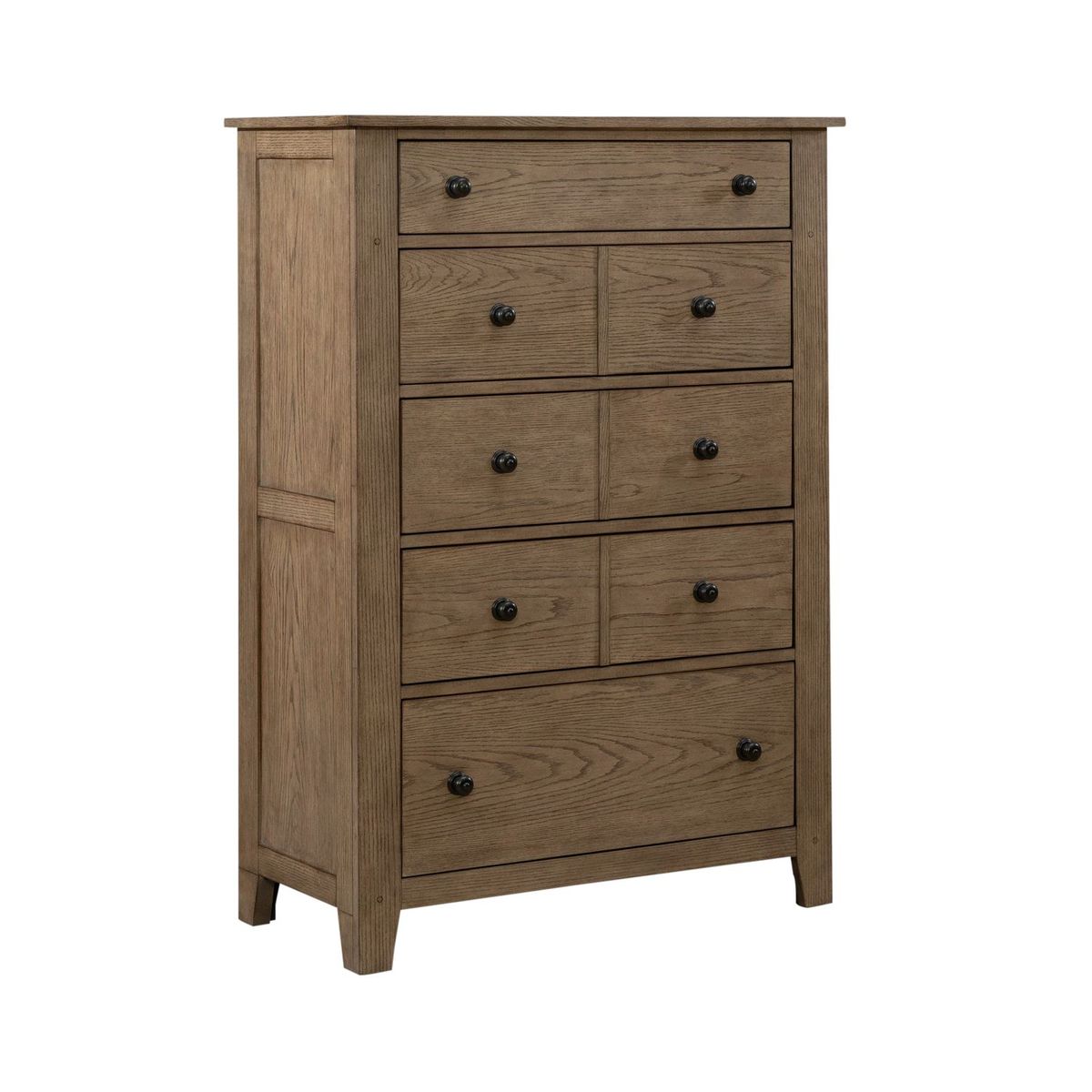 Liberty Furniture Grandpas Cabin 5 Drawer Chest in Sandstone - Luxury Home Furniture (MI)