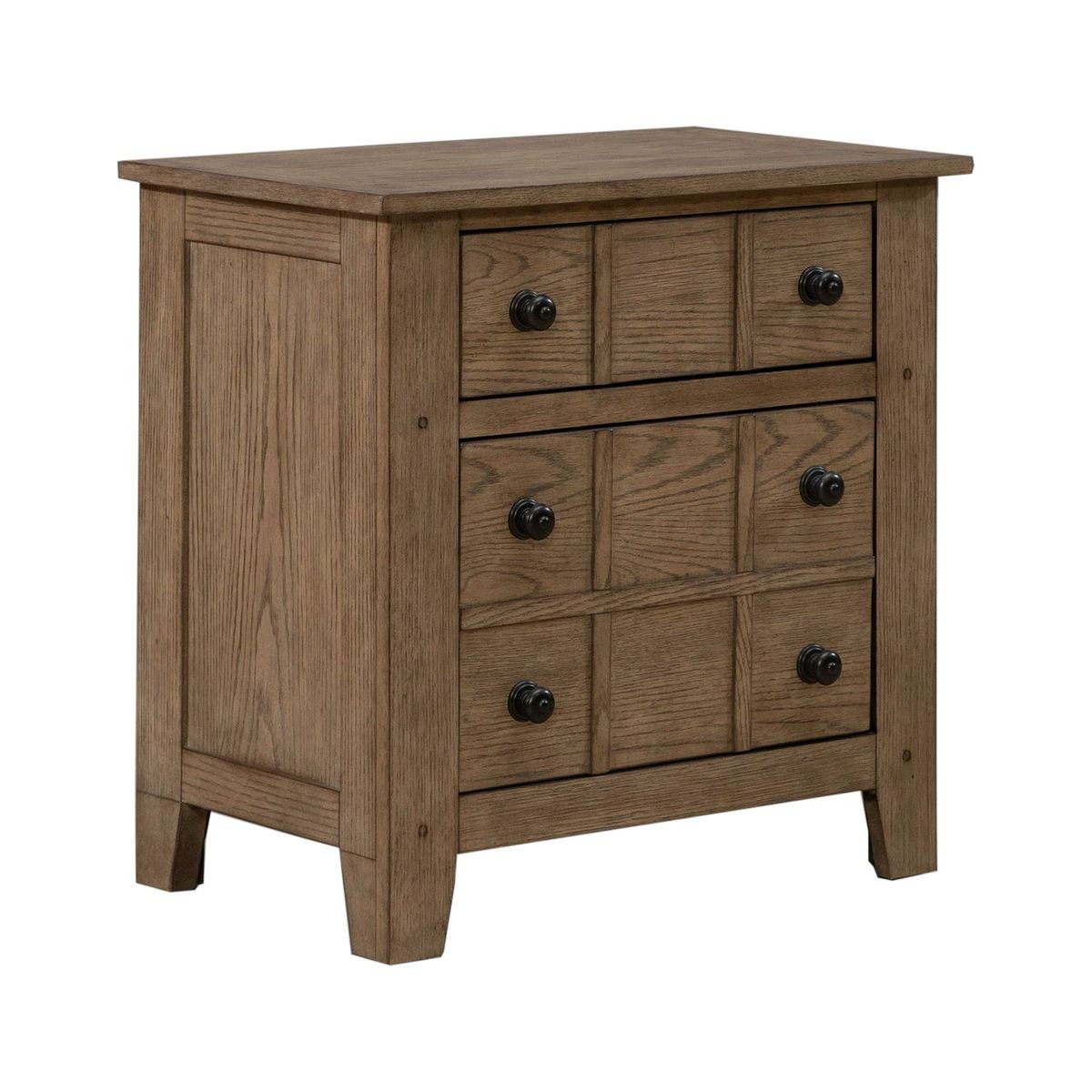 Liberty Furniture Grandpas Cabin Night Stand in Sandstone - Luxury Home Furniture (MI)