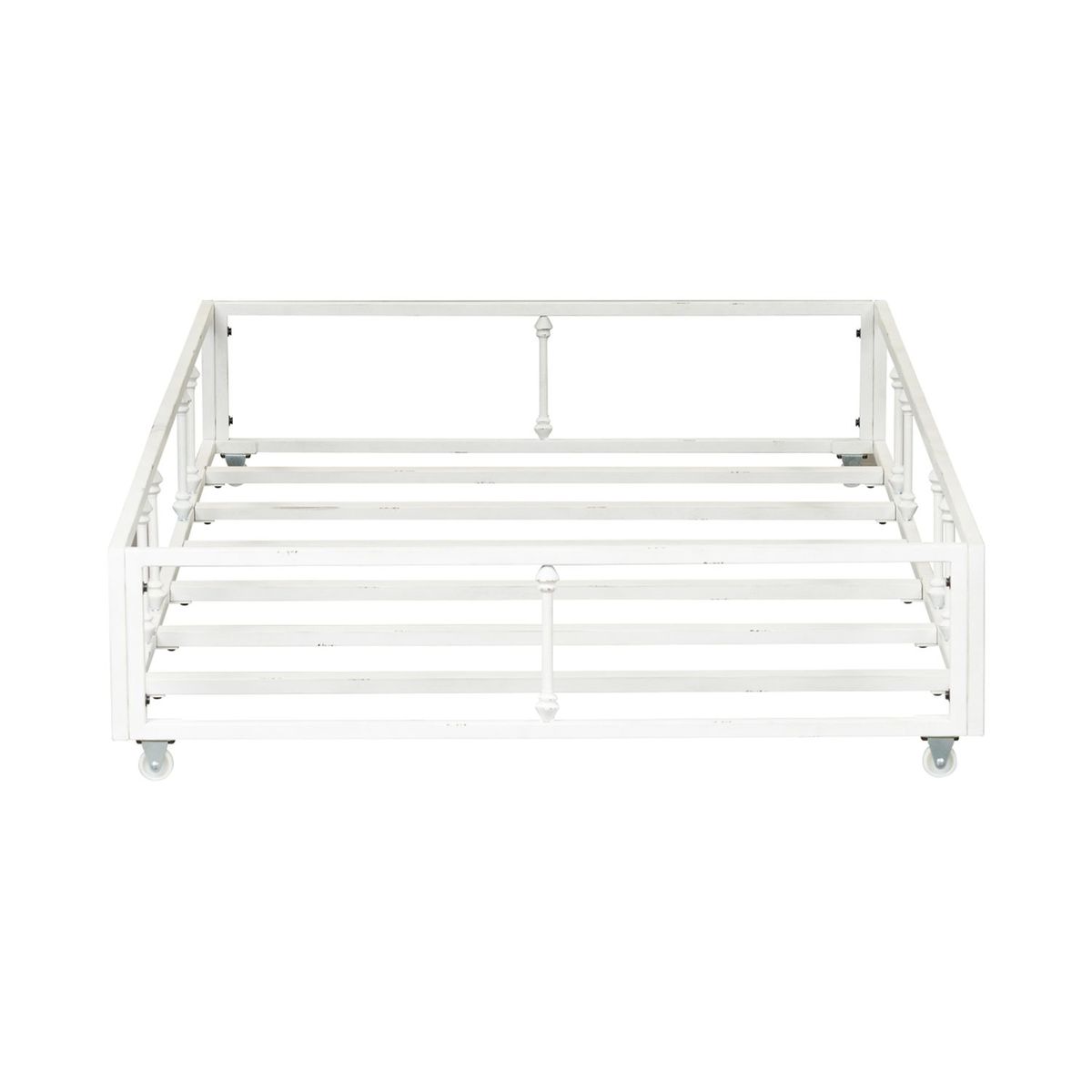 Liberty Furniture Vintage Series Twin Metal Trundle in Antique White - Luxury Home Furniture (MI)