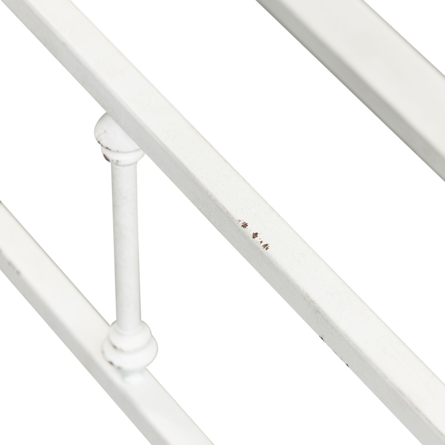 Vintage Series Twin Metal Trundle in Antique White - Luxury Home Furniture (MI)