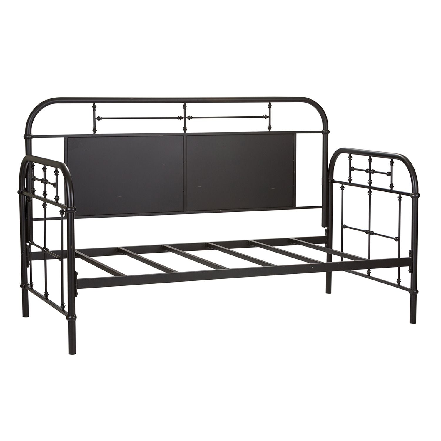 Vintage Series Twin Metal Bed in Black - Luxury Home Furniture (MI)