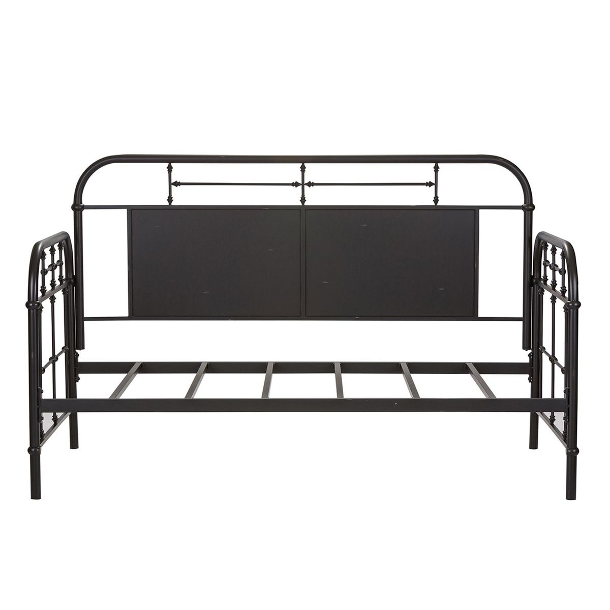 Liberty Furniture Vintage Series Twin Metal Bed in Black - Luxury Home Furniture (MI)