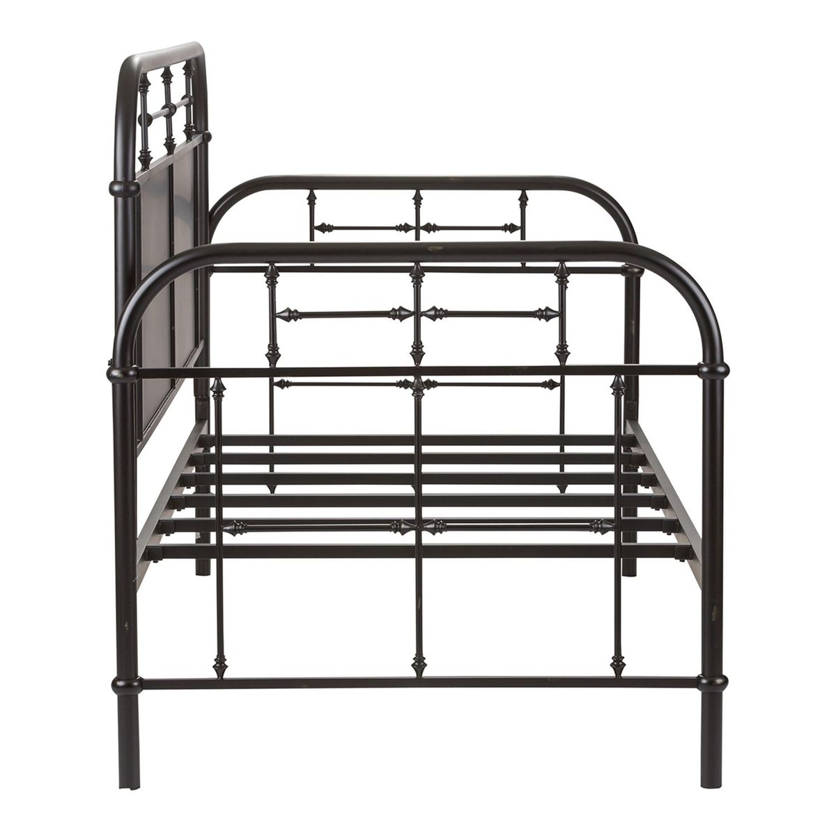 Liberty Furniture Vintage Series Twin Metal Bed in Black - Luxury Home Furniture (MI)