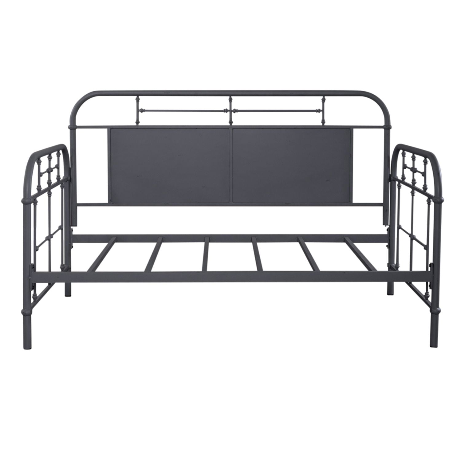 Vintage Series Twin Metal Bed in Navy - Luxury Home Furniture (MI)