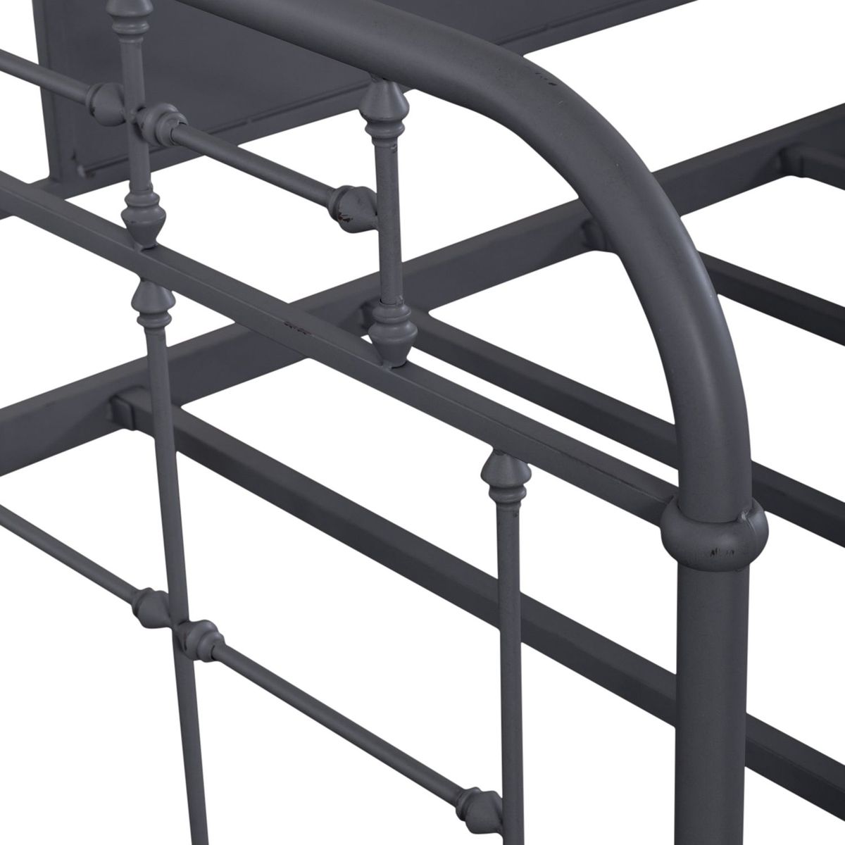 Liberty Furniture Vintage Series Twin Metal Bed in Navy - Luxury Home Furniture (MI)