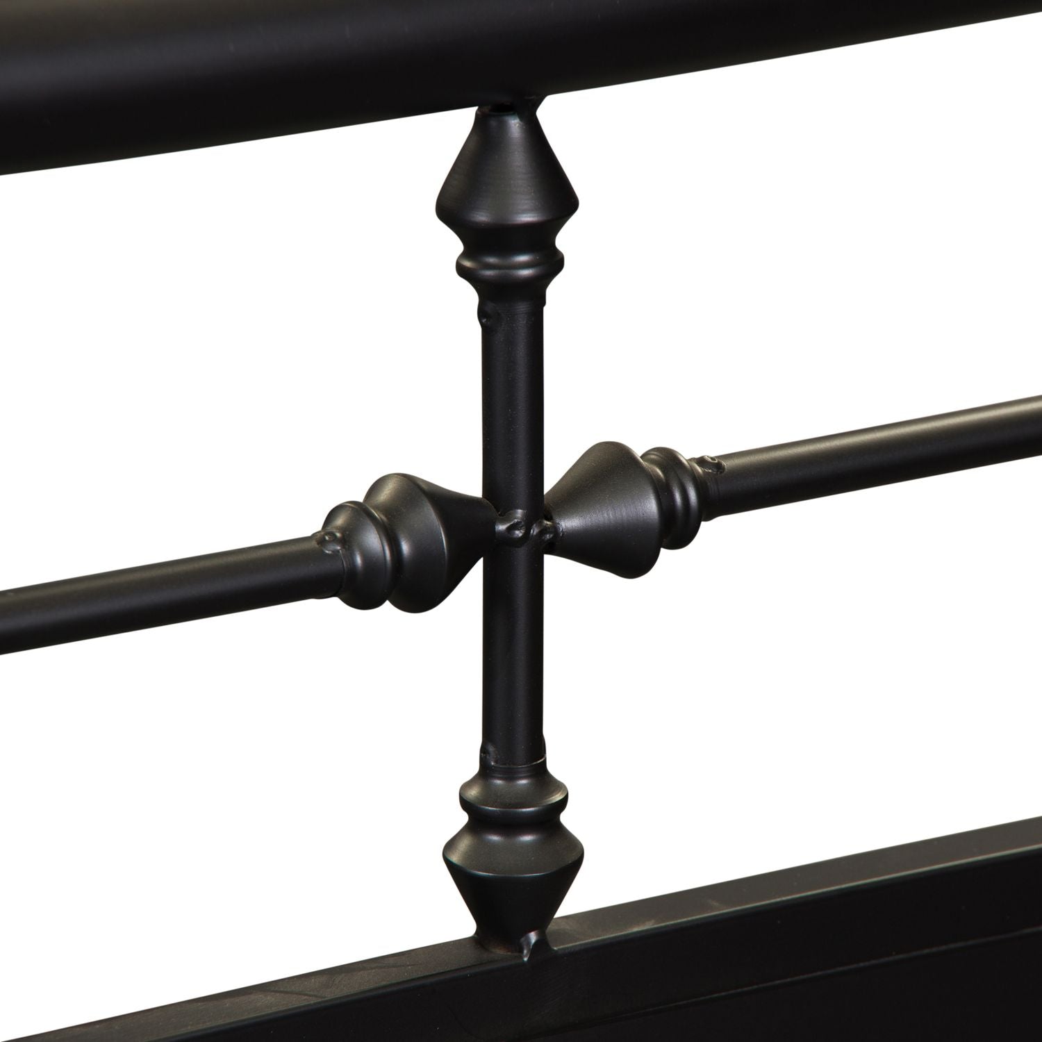 Vintage Series Full Metal Bed in Black - Luxury Home Furniture (MI)