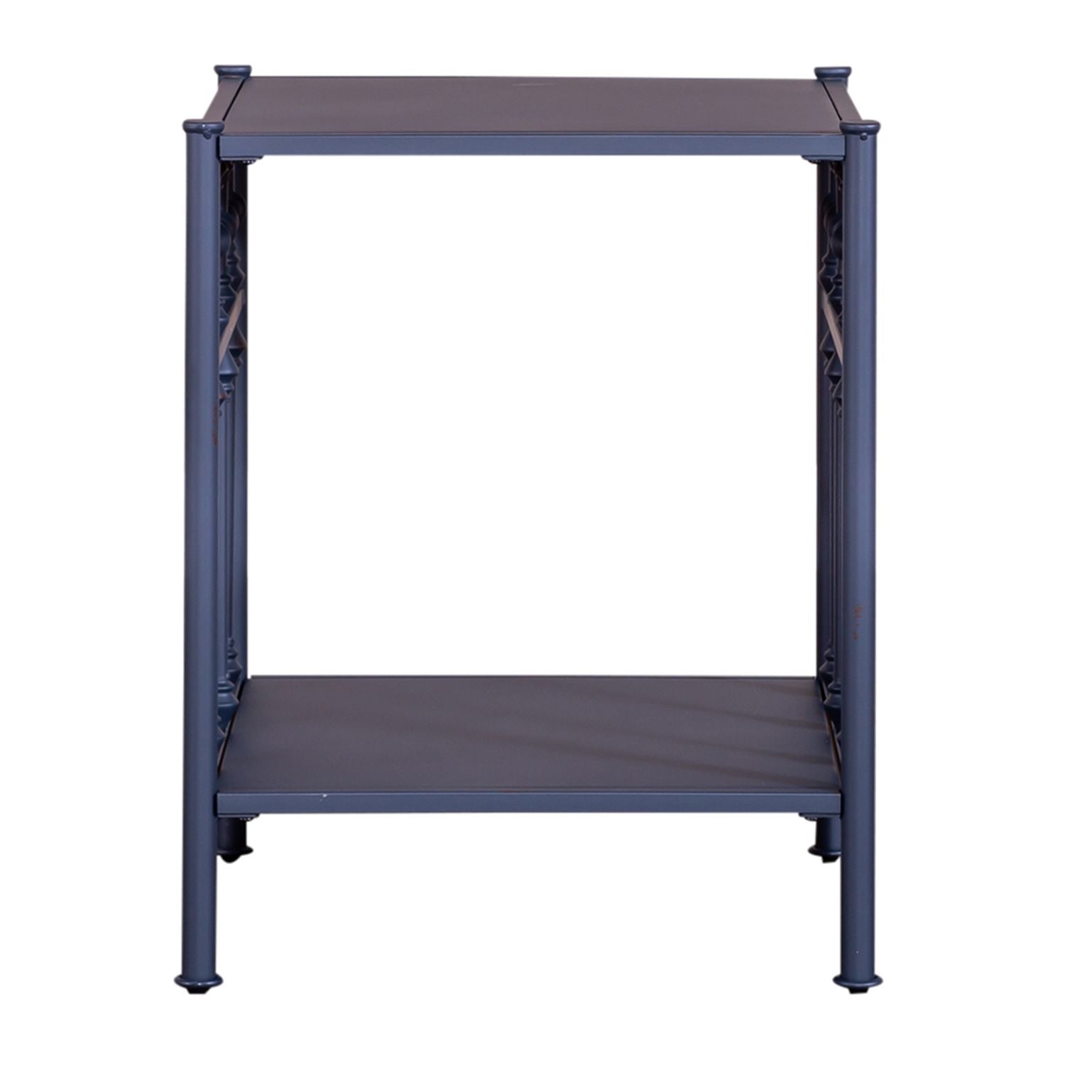 Vintage Series Open Nightstand in Navy - Luxury Home Furniture (MI)