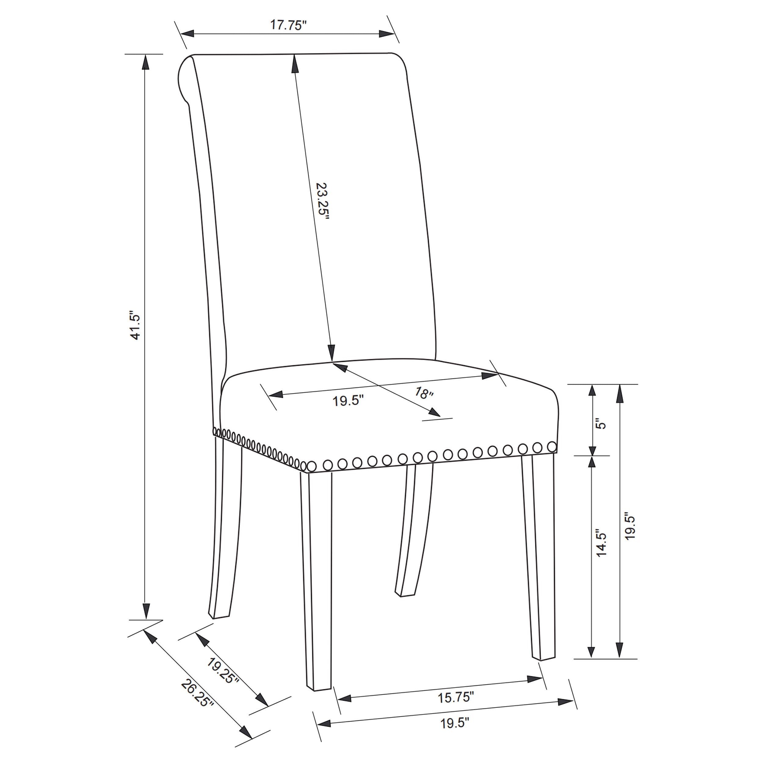 Florence 5 Pc Dining Set - Luxury Home Furniture (MI)