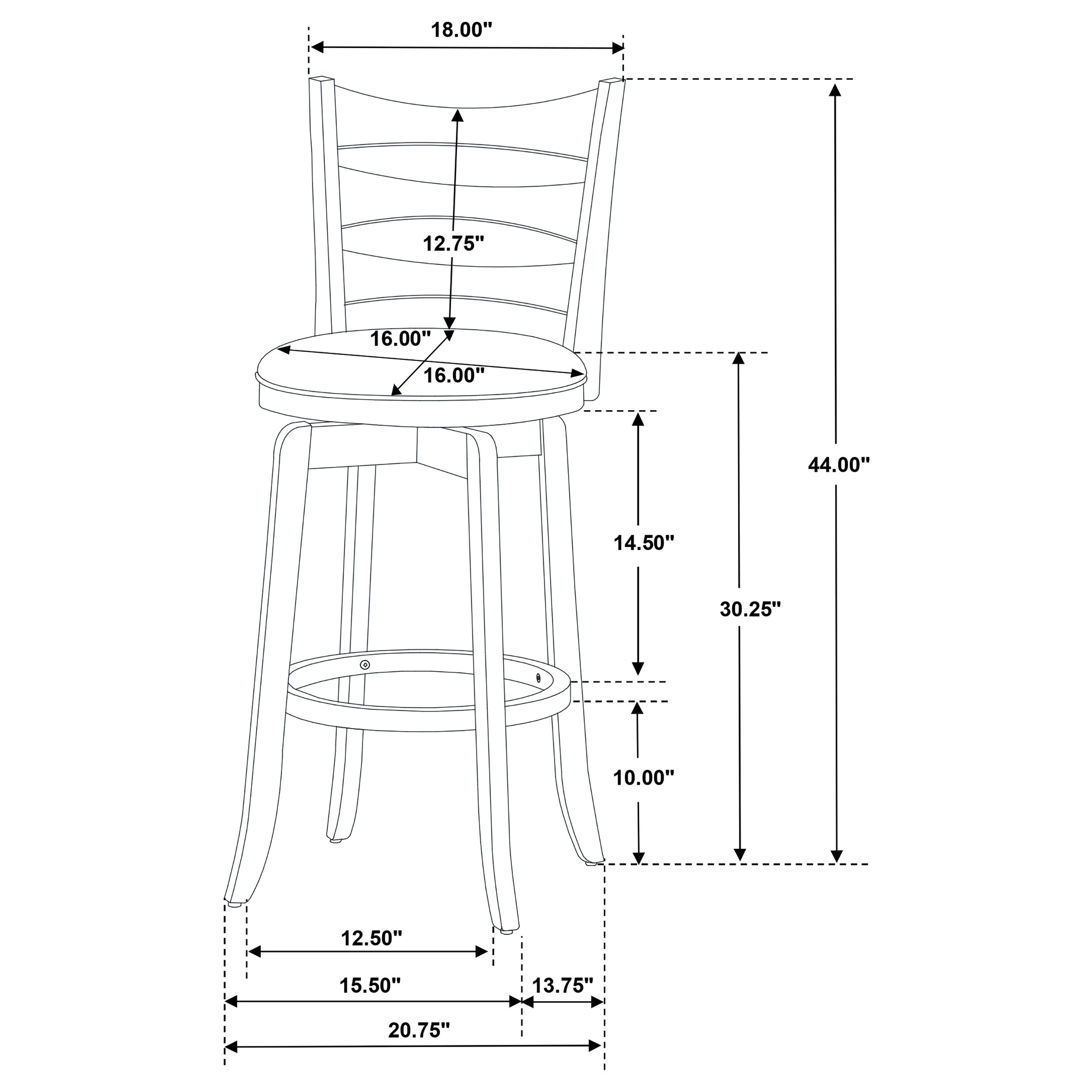 Murphy Bar Stool - Luxury Home Furniture (MI)