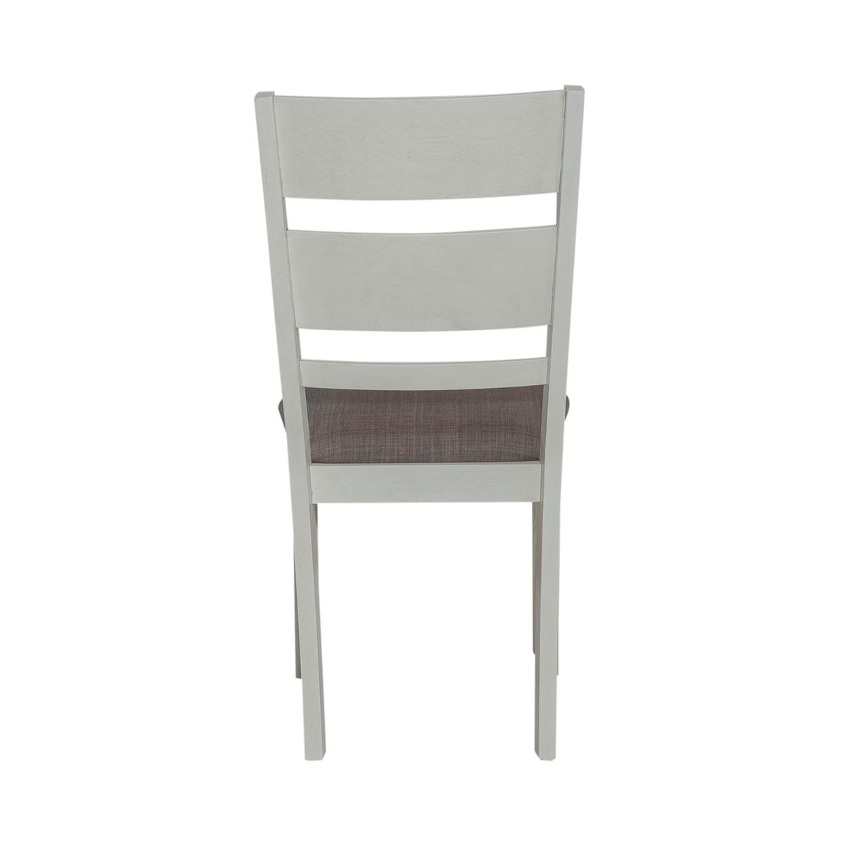 Liberty Furniture Brook Bay Slat Back Uph Side Chair (Set of 2) in Textured White - Luxury Home Furniture (MI)