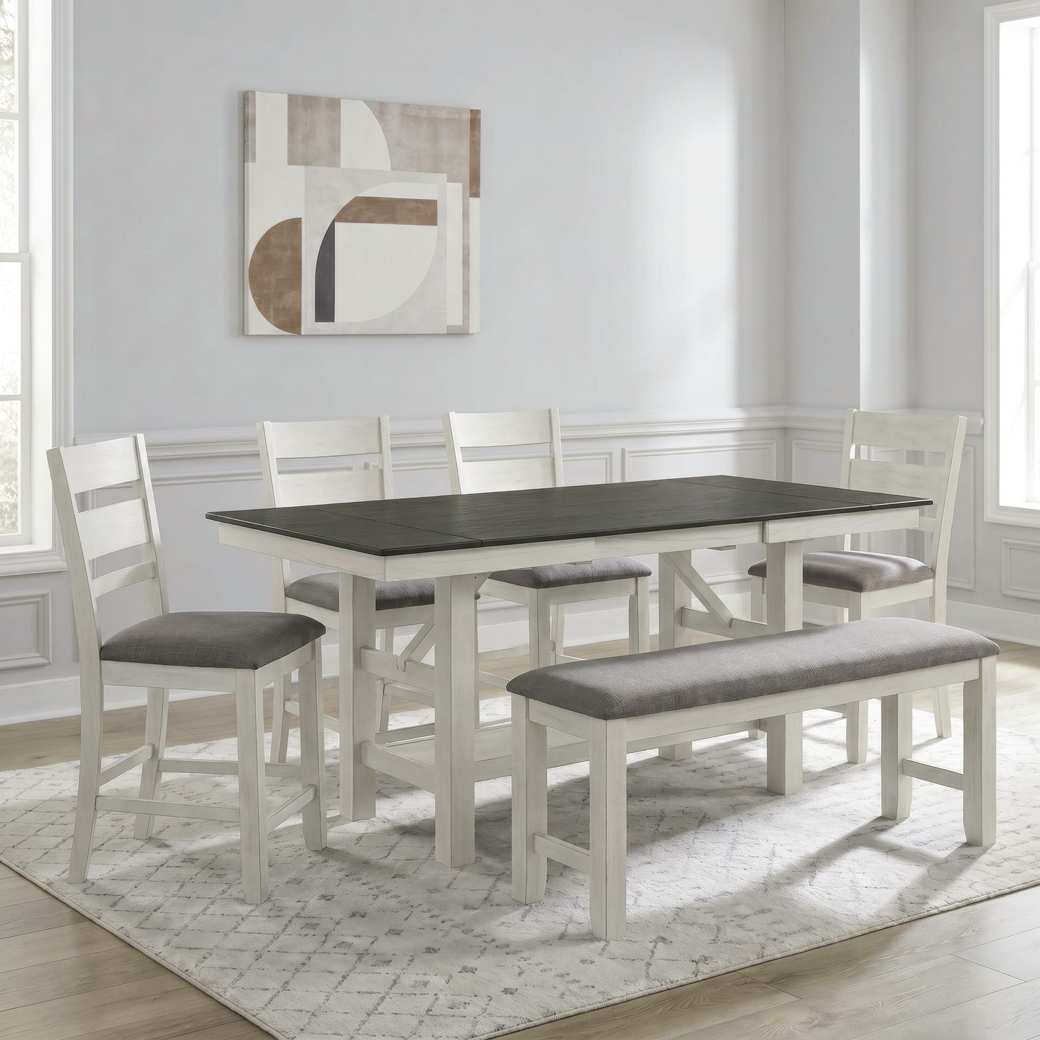Brook Bay Opt 6 Piece Gathering Table Set image