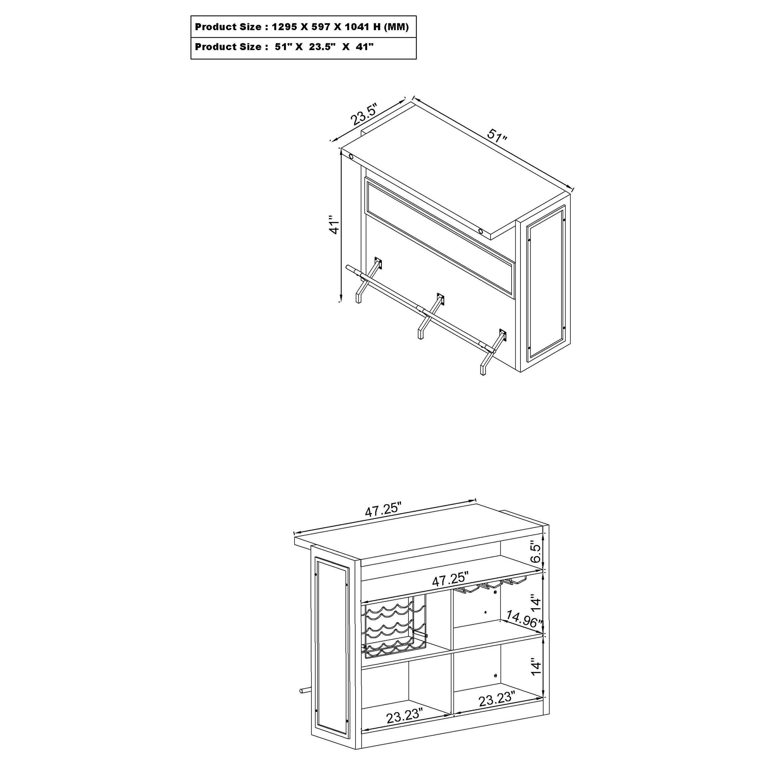 Joe Home Bar - Luxury Home Furniture (MI)