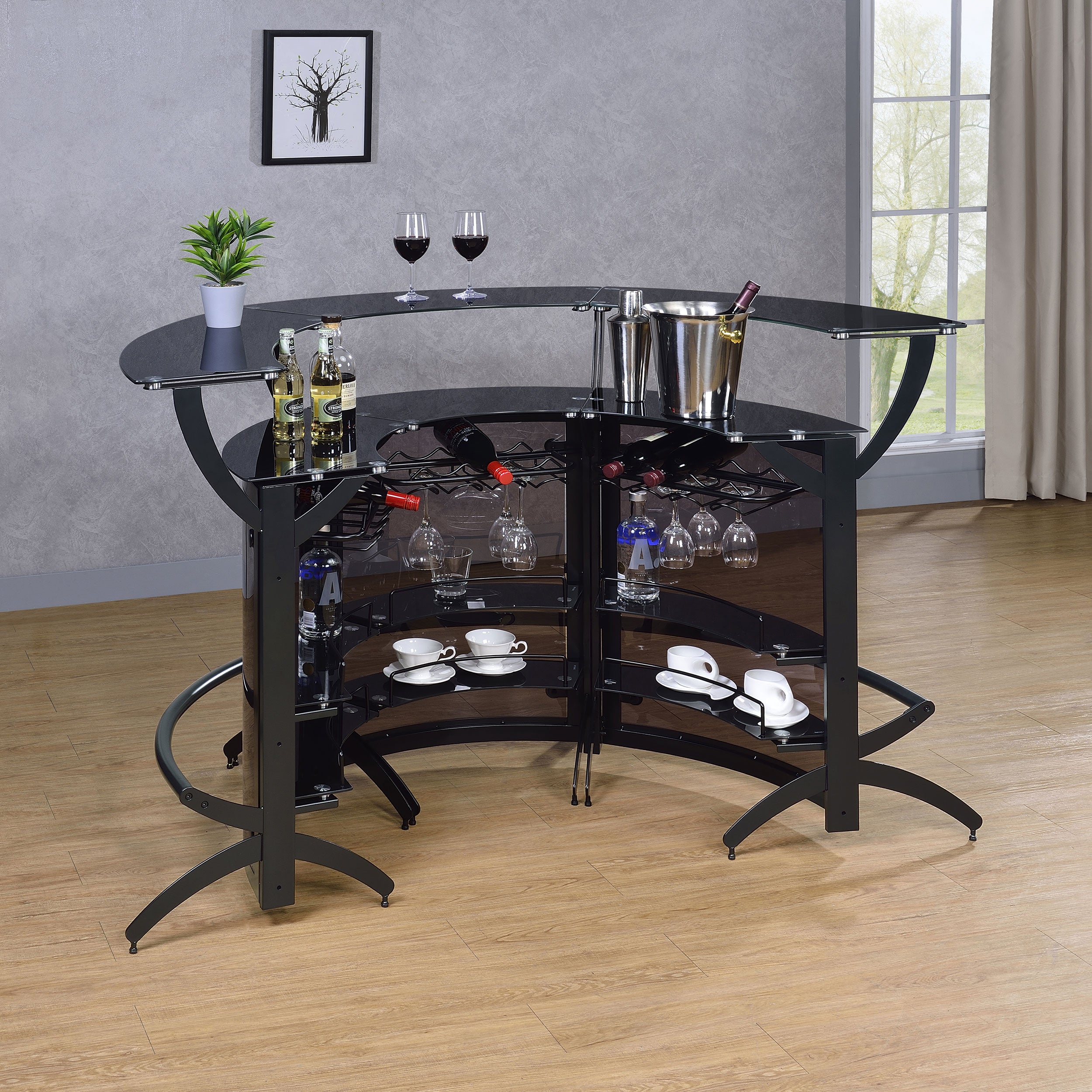 Dallas Home Bar - Luxury Home Furniture (MI)