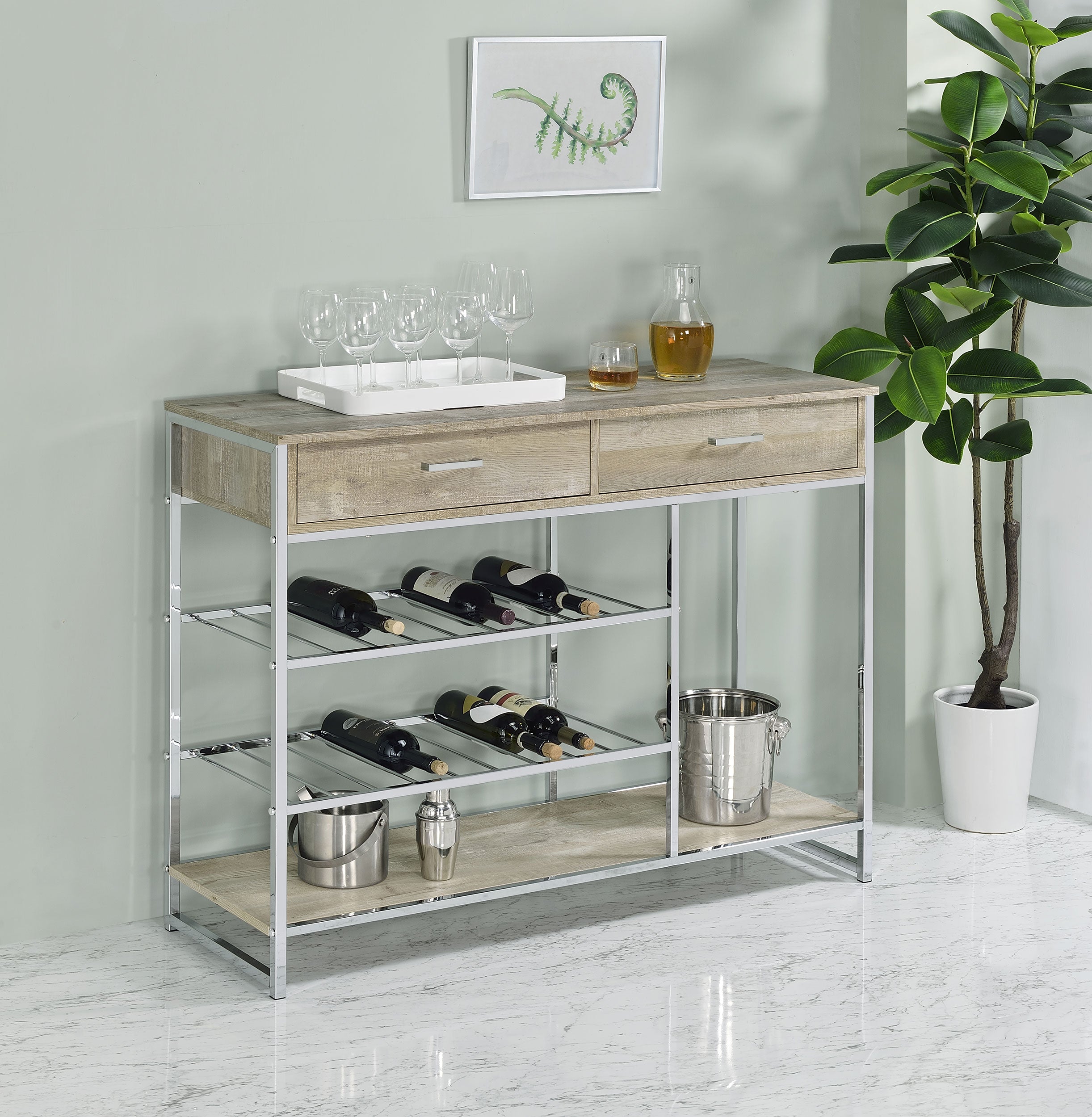 Melrose Wine Cabinet - Luxury Home Furniture (MI)