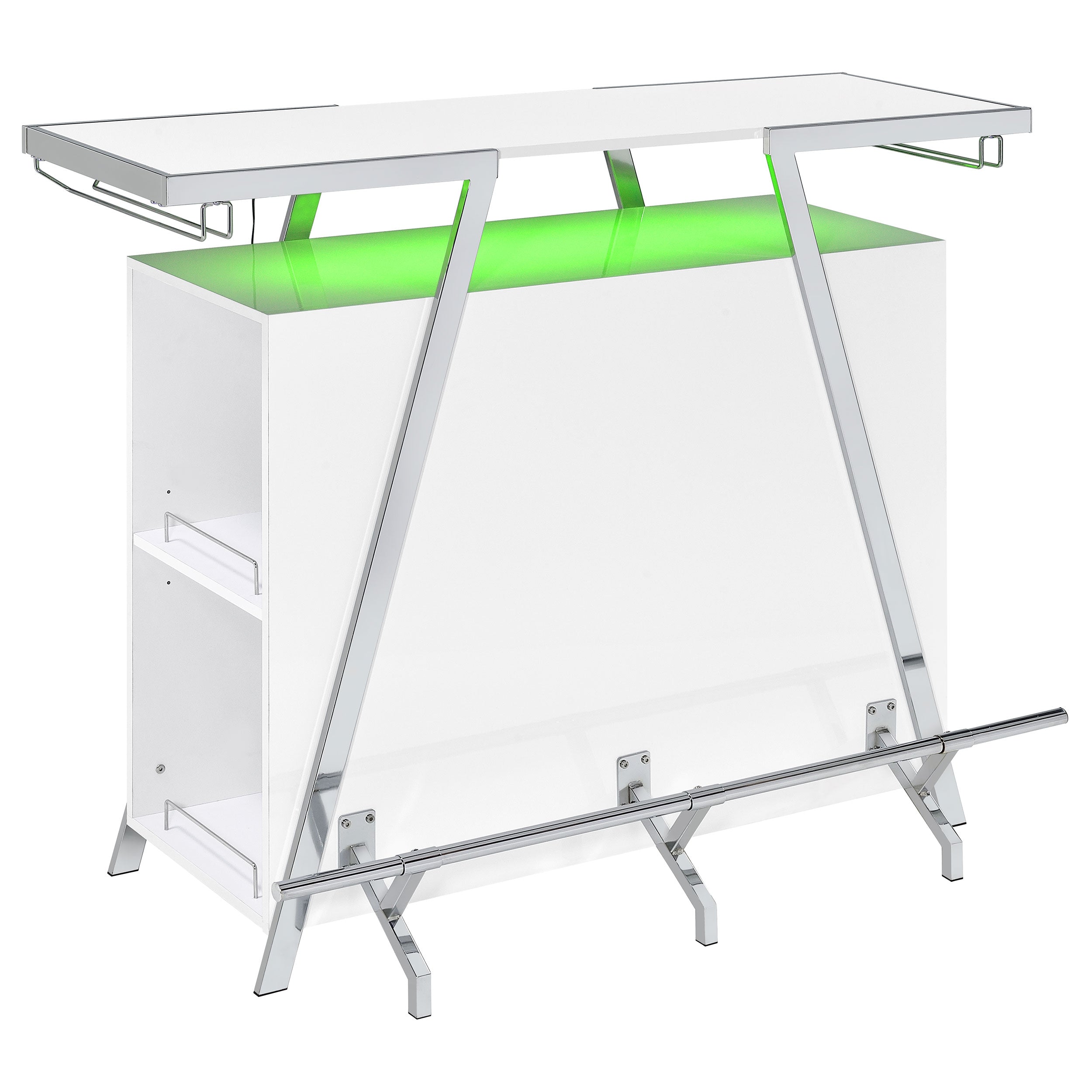 Araceli Home Bar with LED Lighting - Luxury Home Furniture (MI)