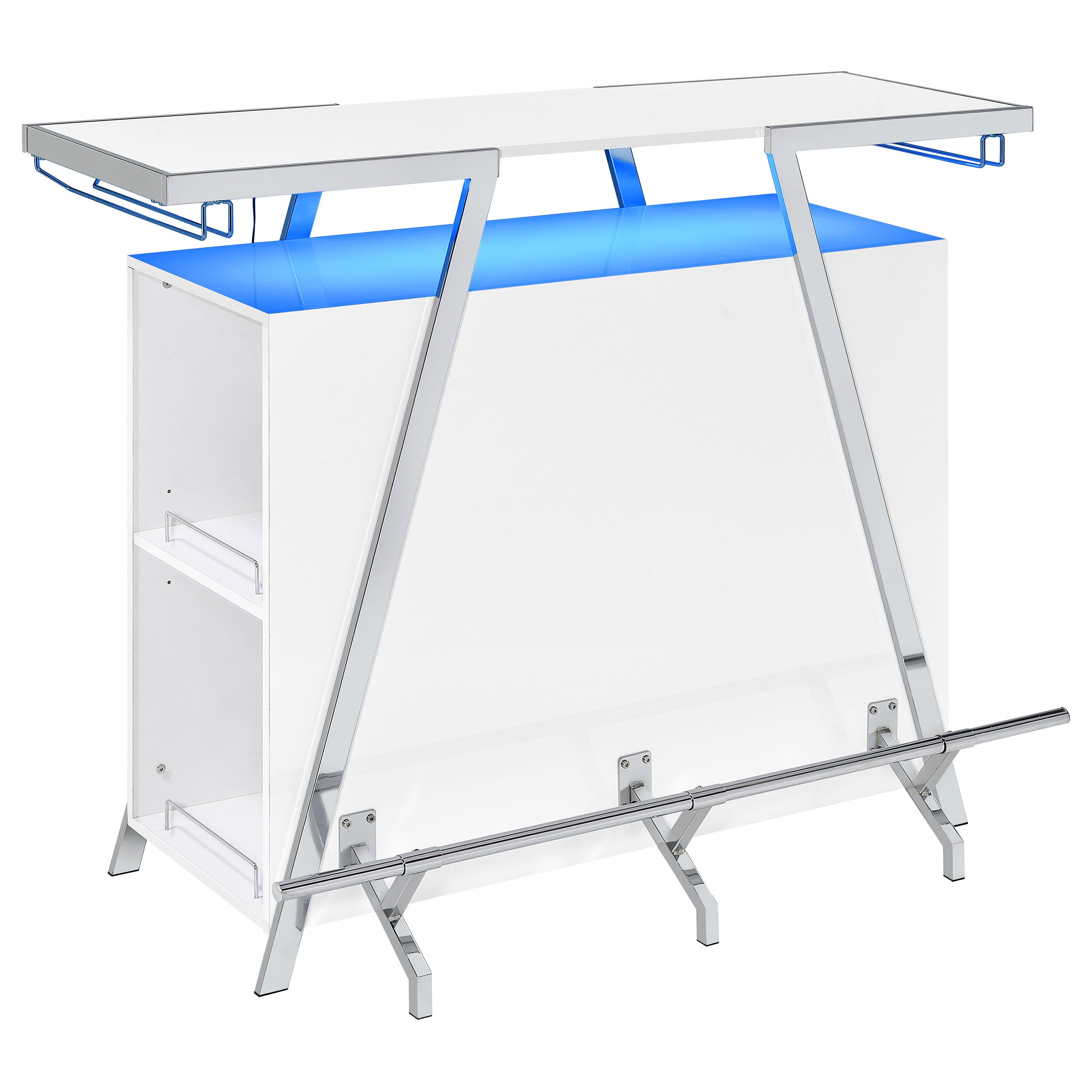 Araceli Home Bar with LED Lighting - Luxury Home Furniture (MI)