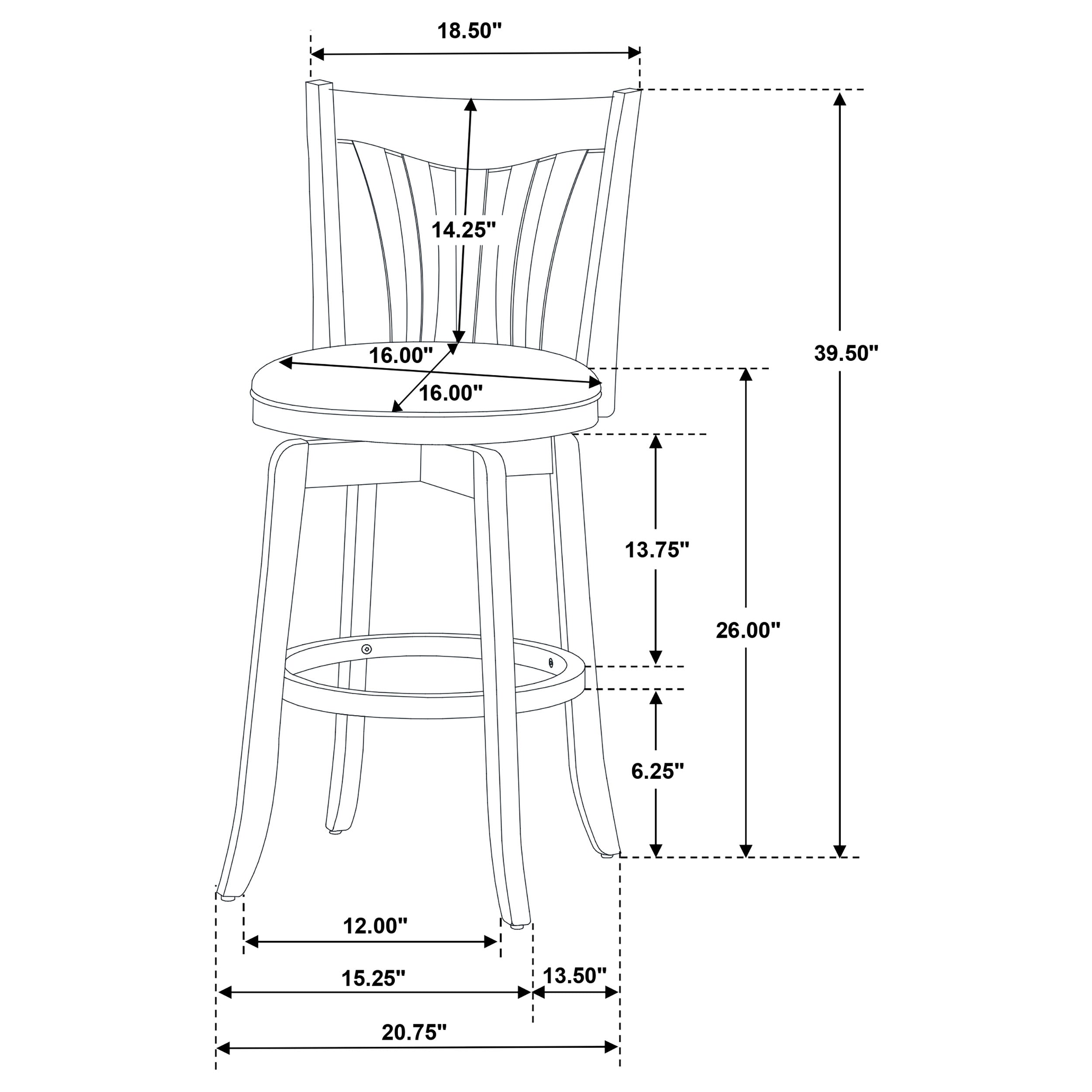 Lambert Counter Stool - Luxury Home Furniture (MI)