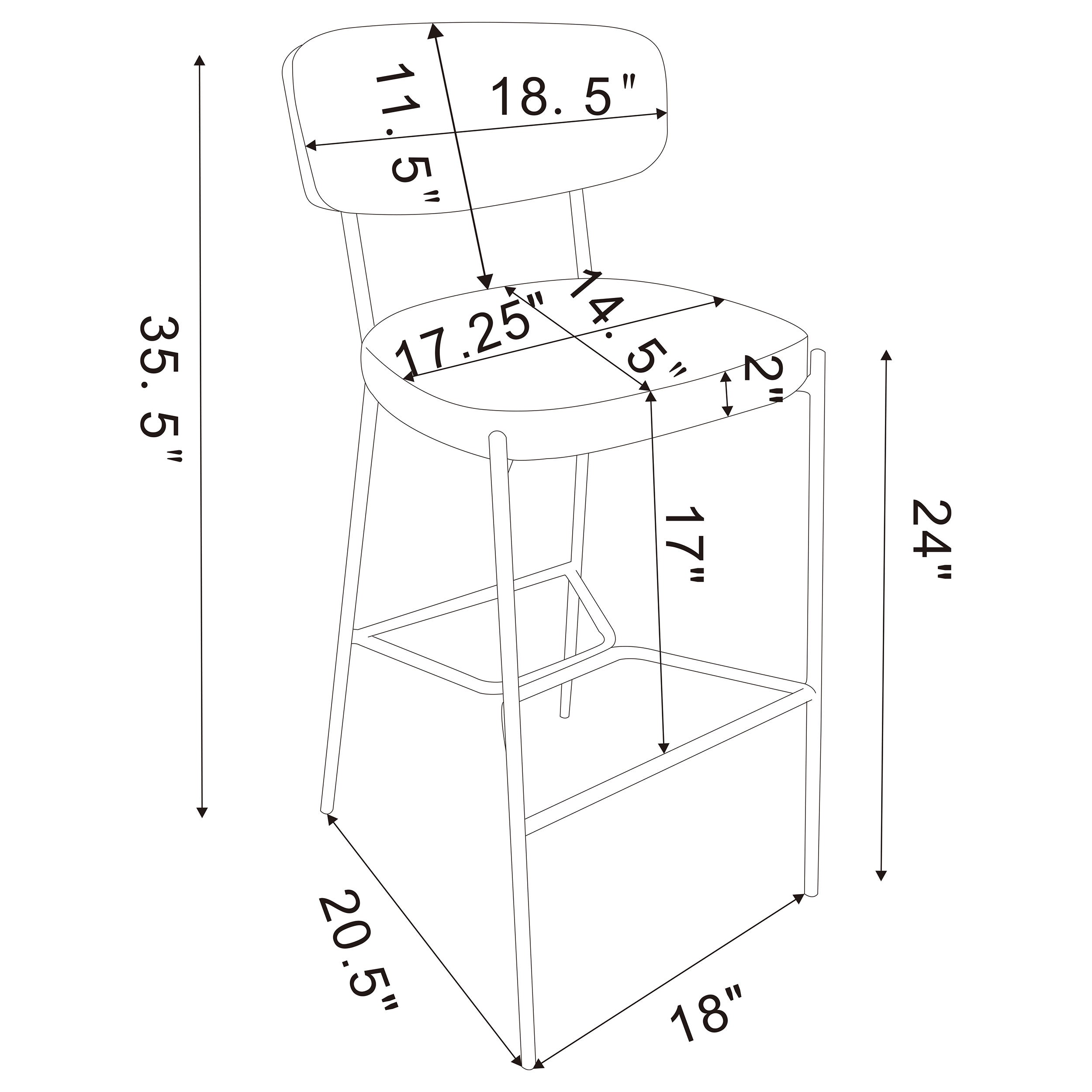 Elison Counter Stool - Luxury Home Furniture (MI)
