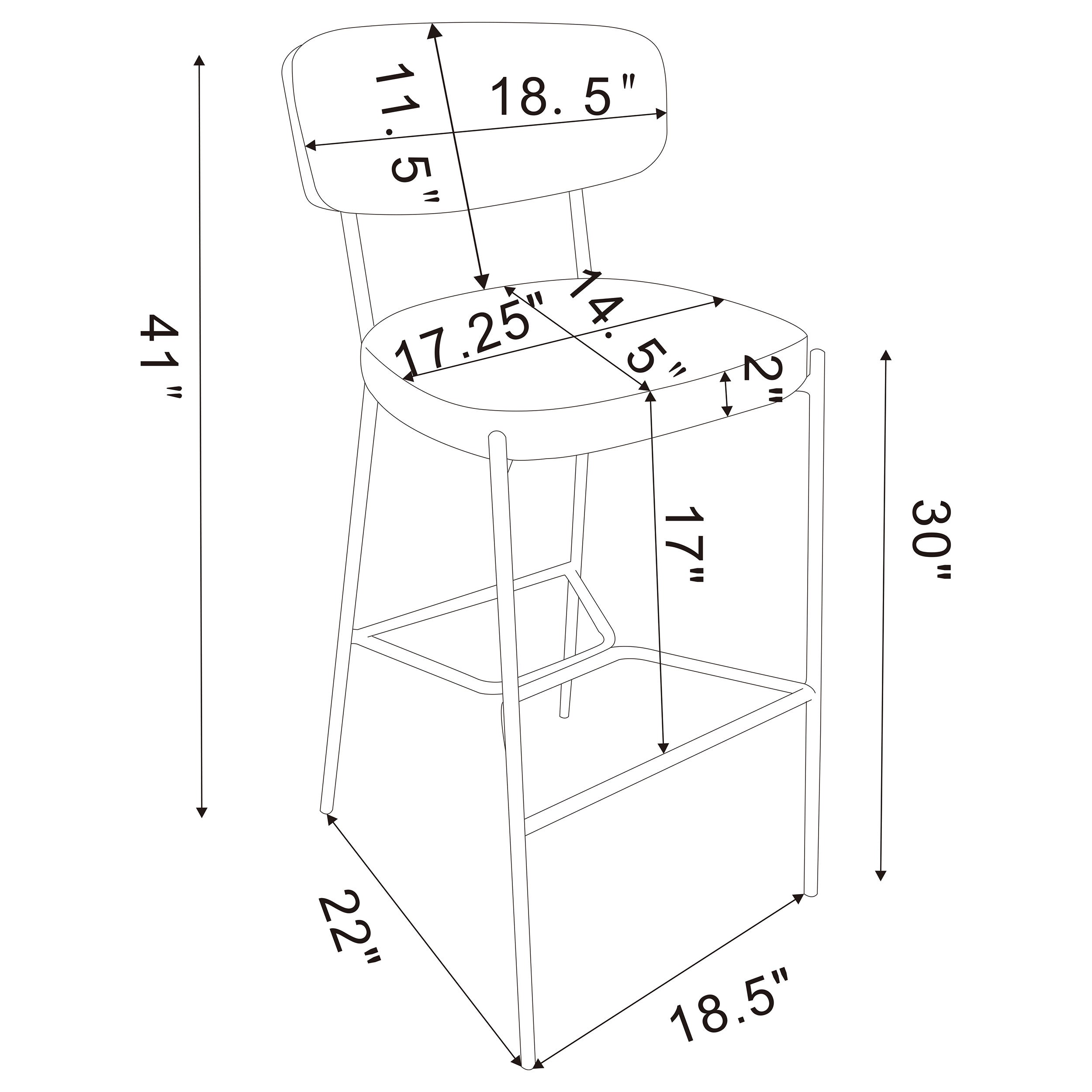 Elison Bar Stool - Luxury Home Furniture (MI)