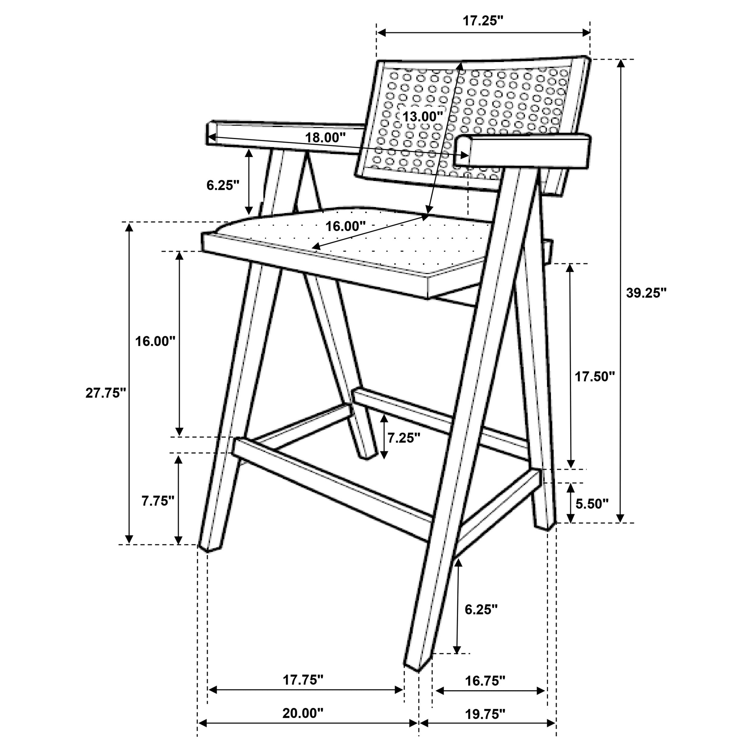 Kane Bar Stool - Luxury Home Furniture (MI)