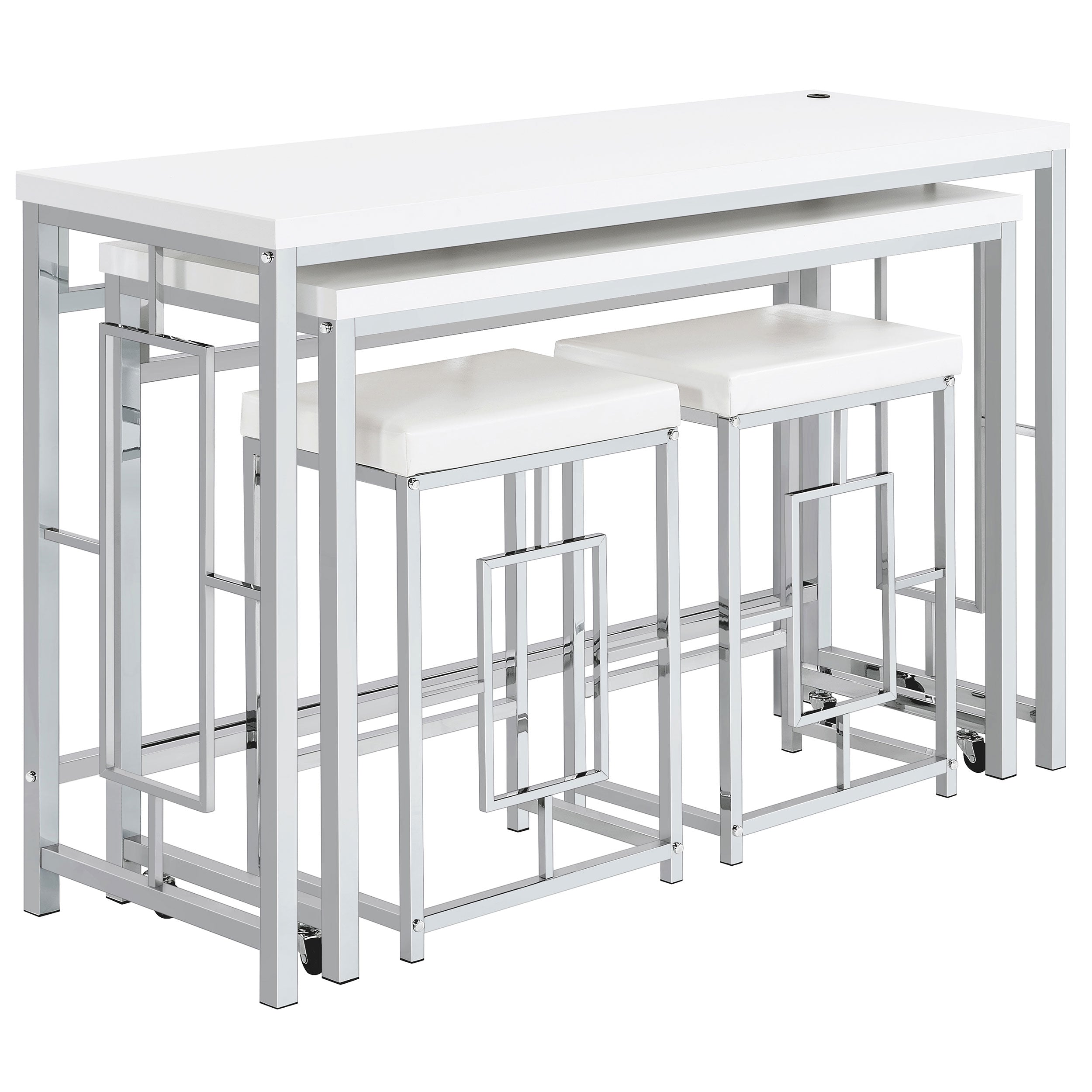 Jackson 4 Pc Counter Height Dining Set - Luxury Home Furniture (MI)