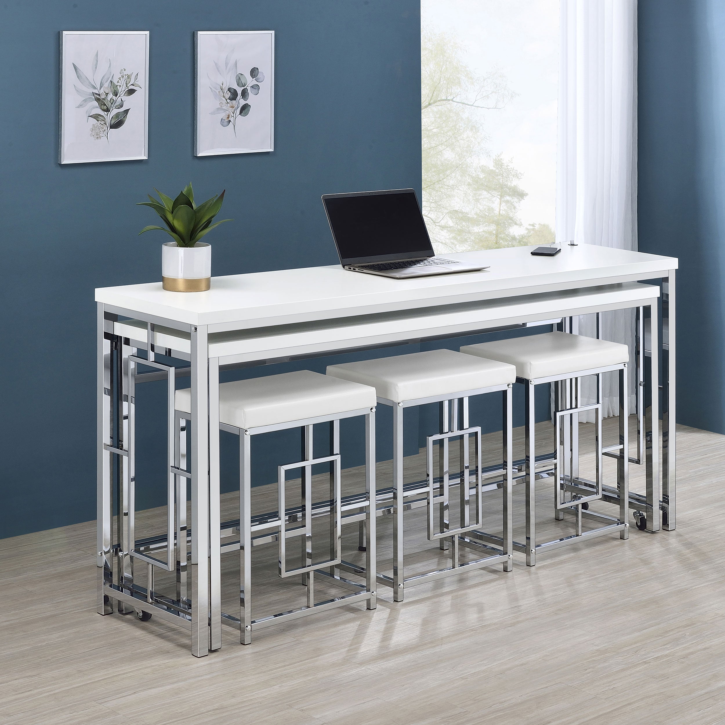Jackson 5 Pc Counter Height Dining Set - Luxury Home Furniture (MI)