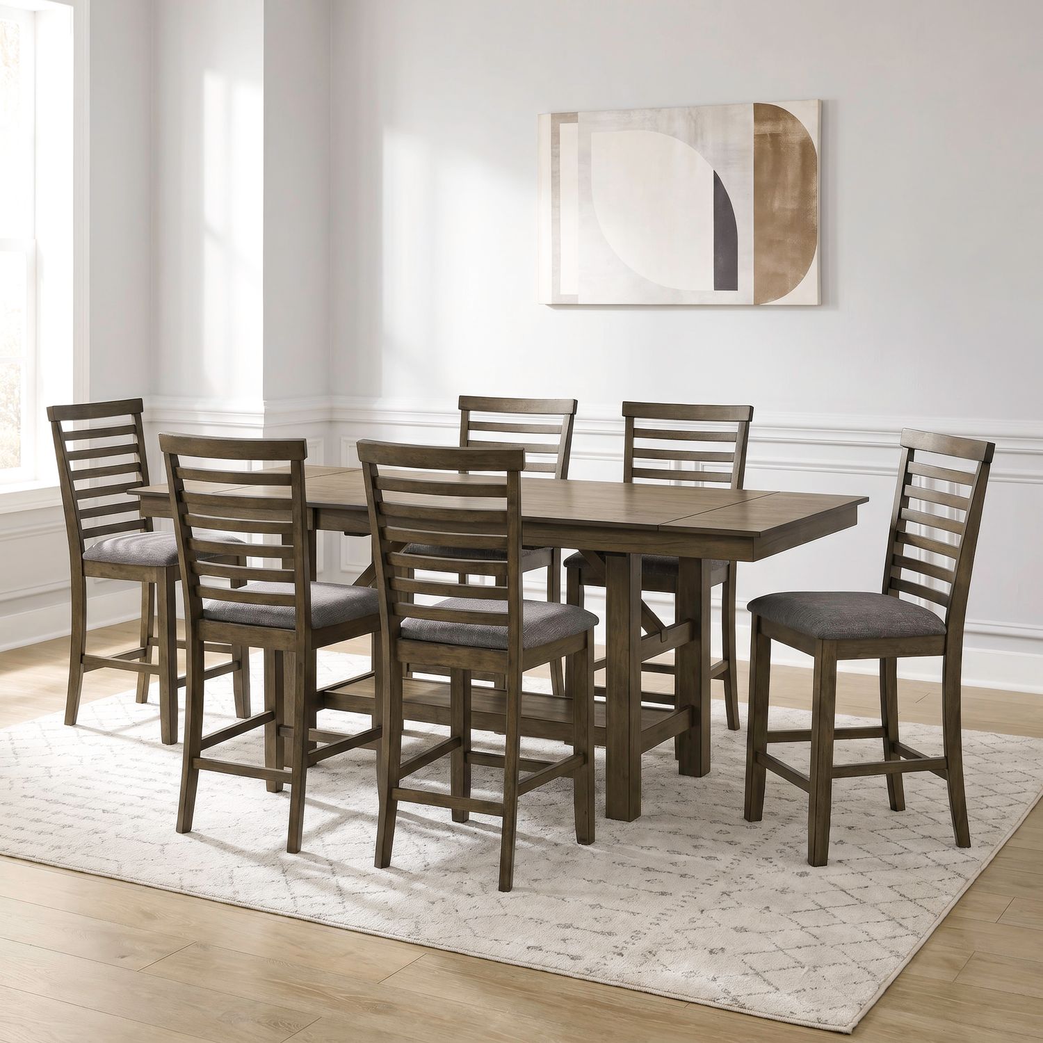 Brook Bay 7 Piece Gathering Table Set image