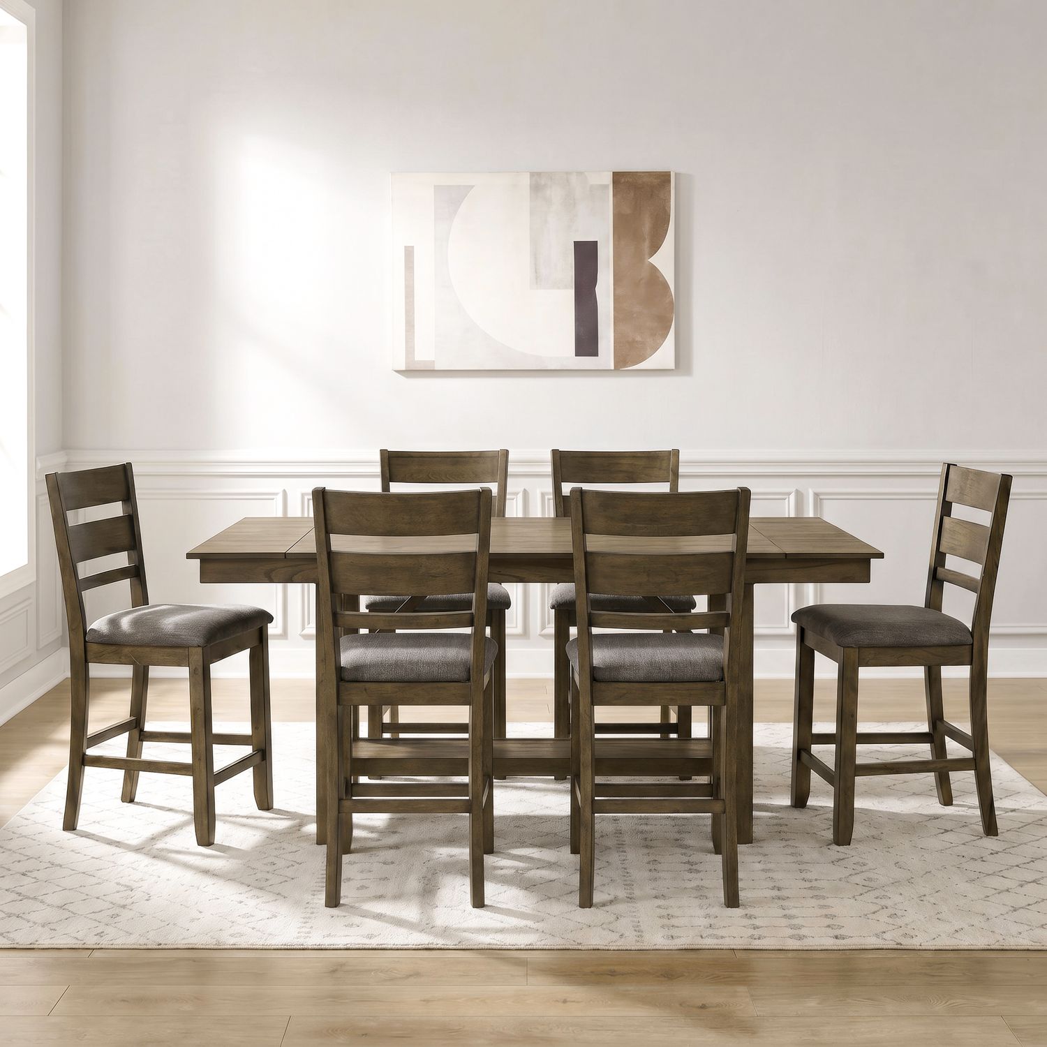 Brook Bay Opt 7 Piece Gathering Table Set image