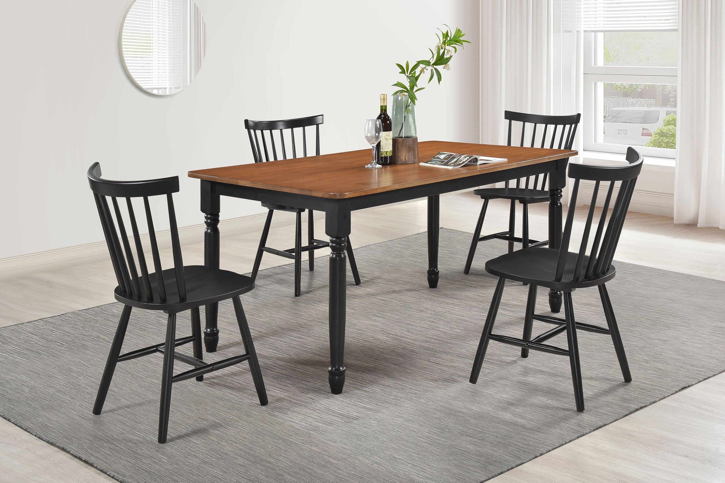 Hollyoak 5 Pc Dining Set - Luxury Home Furniture (MI)