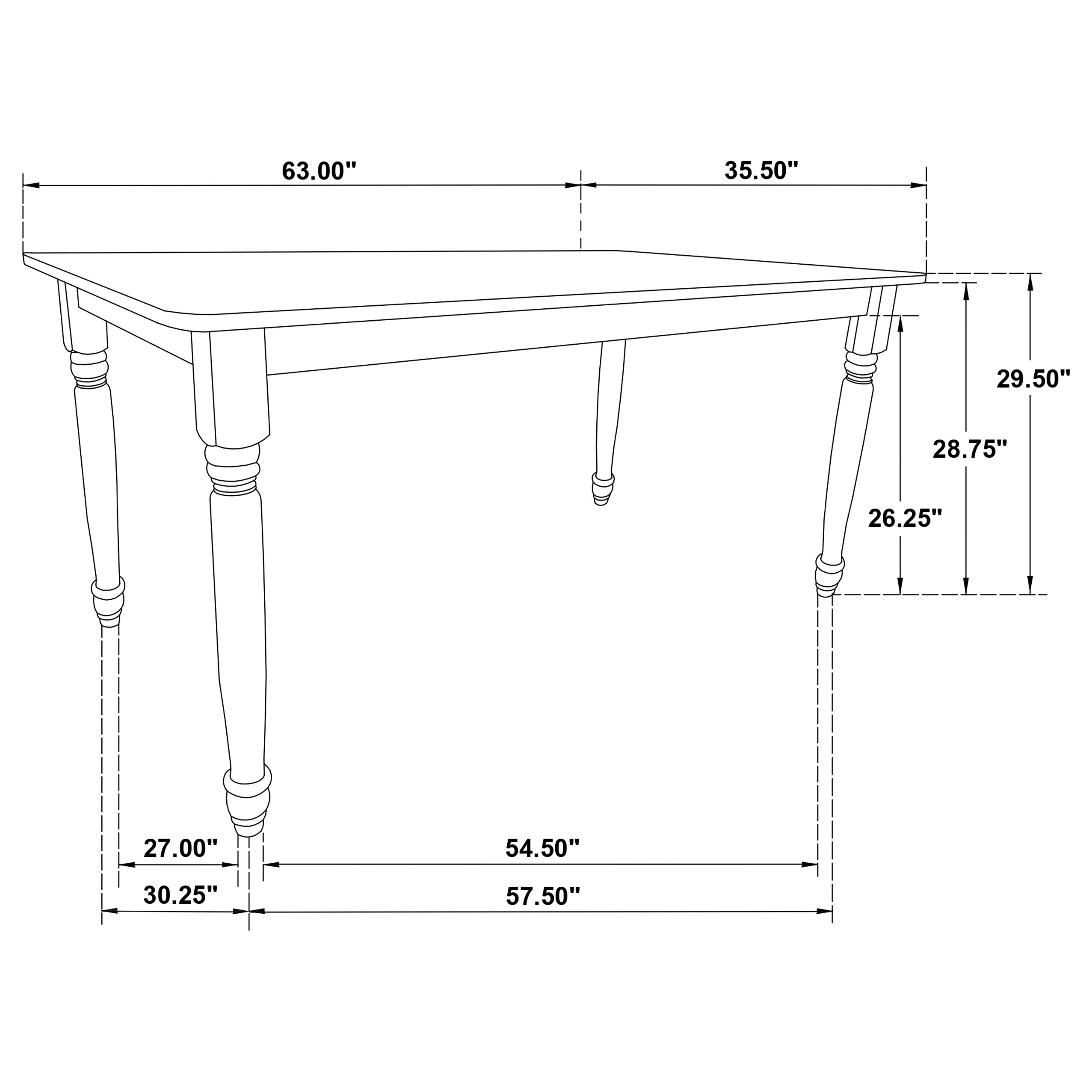 Hollyoak 5 Pc Dining Set - Luxury Home Furniture (MI)