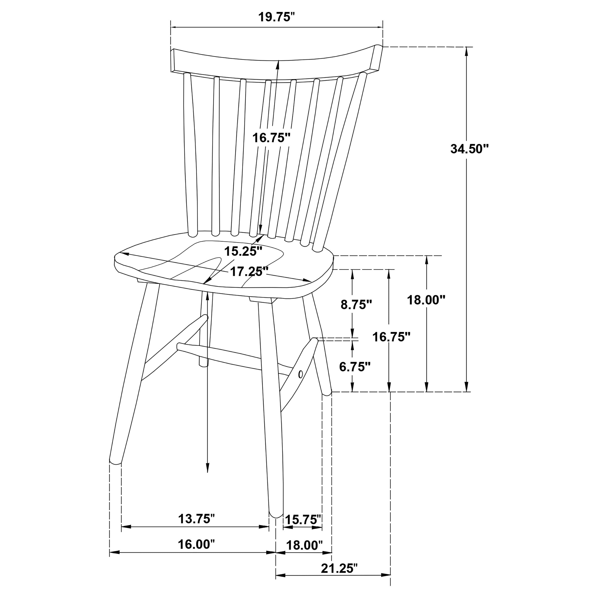 Hollyoak 7 Pc Dining Set - Luxury Home Furniture (MI)