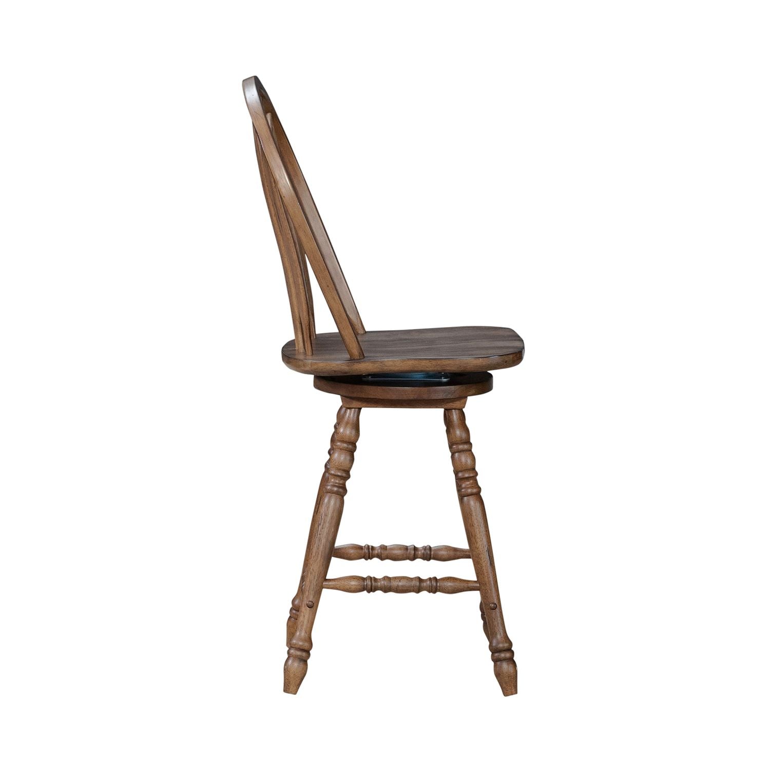 Carolina Crossing Windsor Swivel Counter Chair - Luxury Home Furniture (MI)