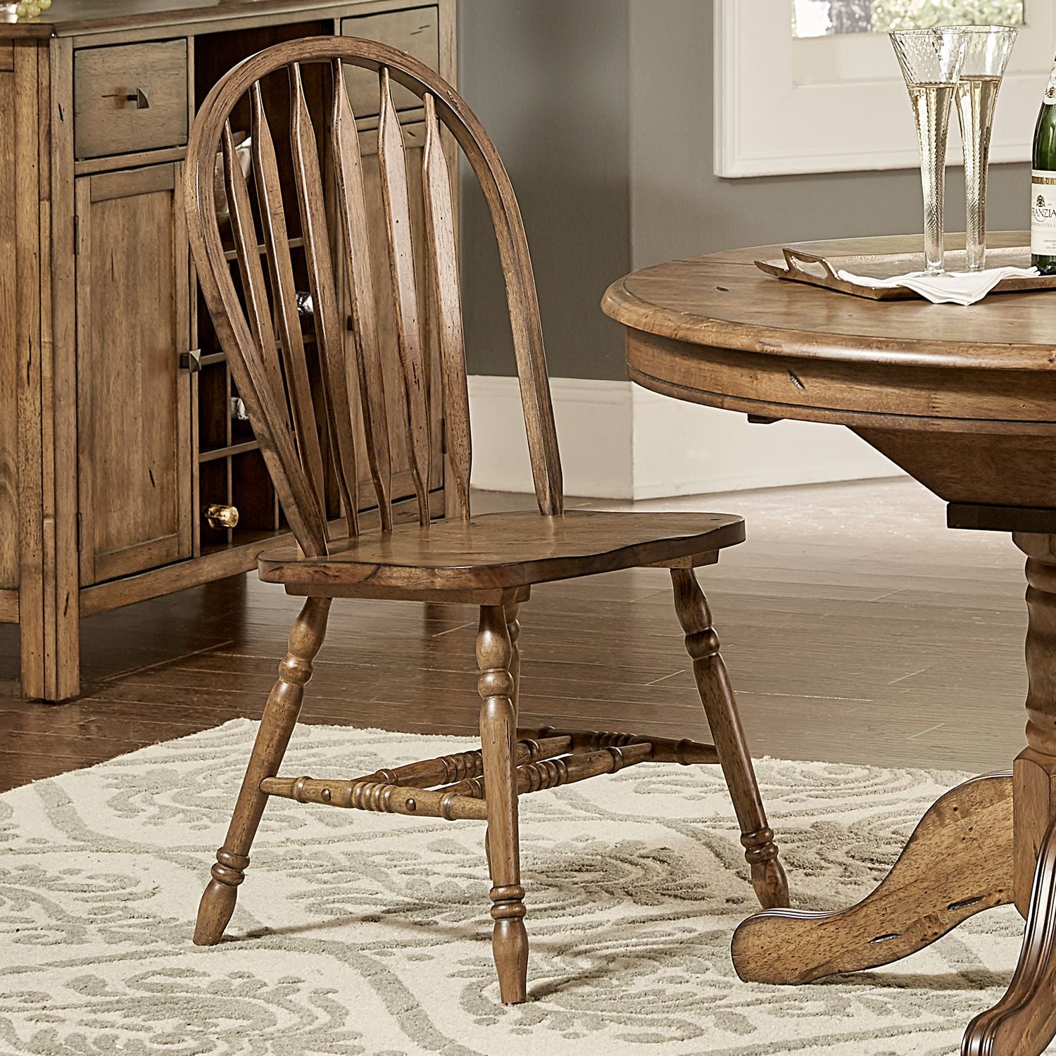 Carolina Crossing 5 Piece Drop Leaf Set - Luxury Home Furniture (MI)