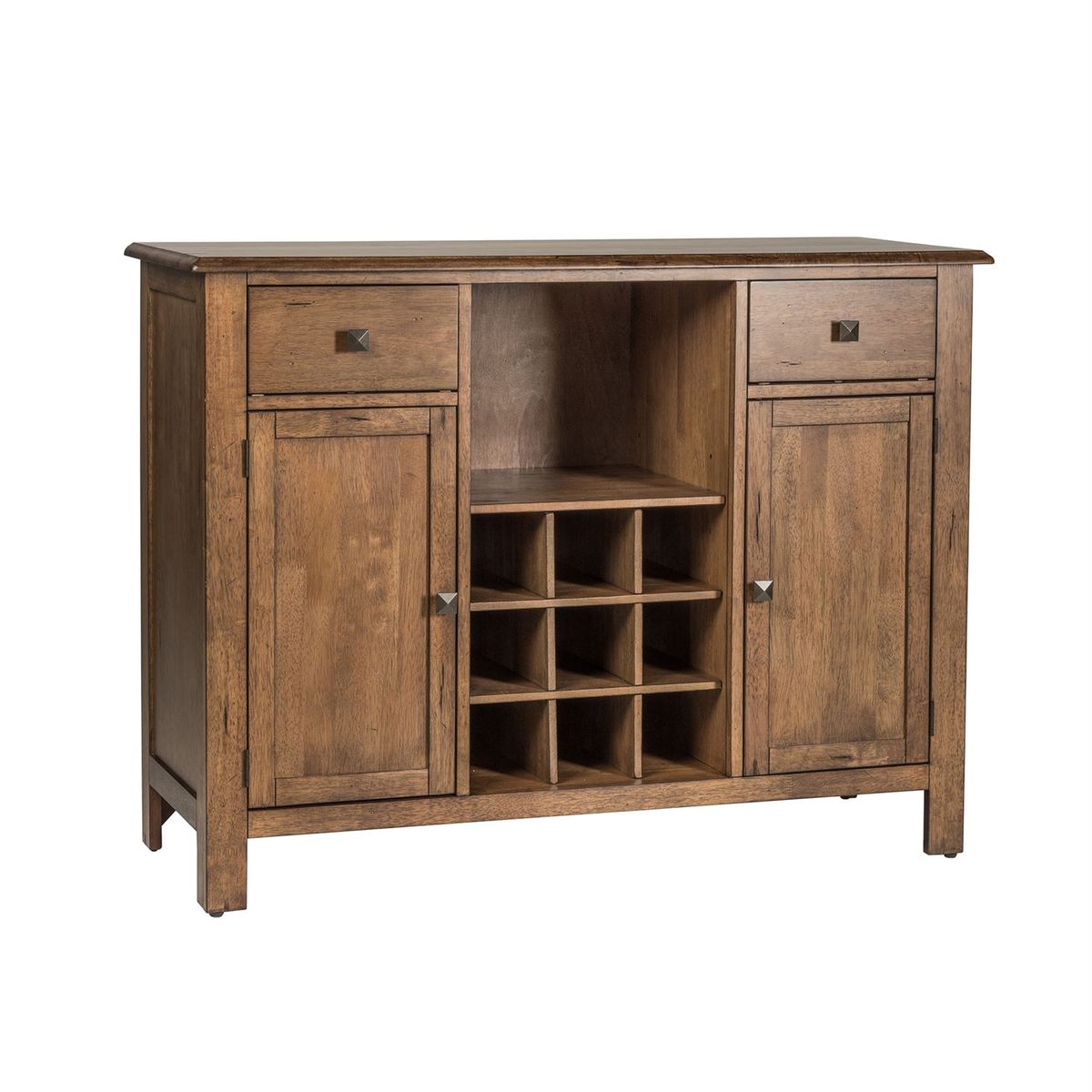Liberty Furniture Carolina Crossing Server in Antique Honey - Luxury Home Furniture (MI)