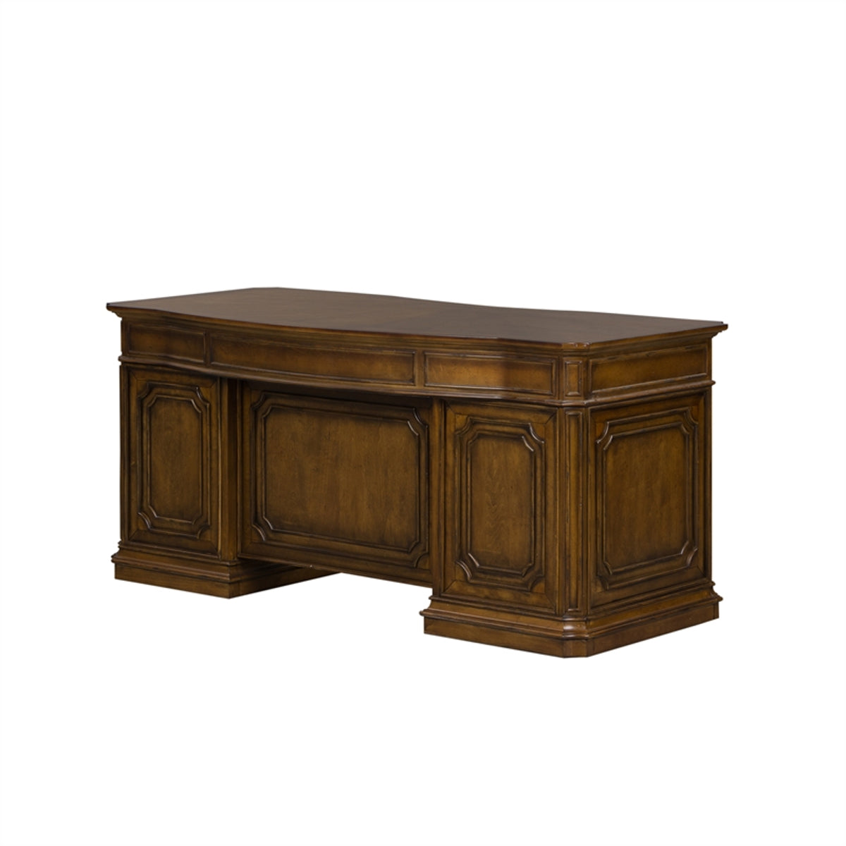 Liberty Amelia Jr Executive Desk in Antique Toffee - Luxury Home Furniture (MI)